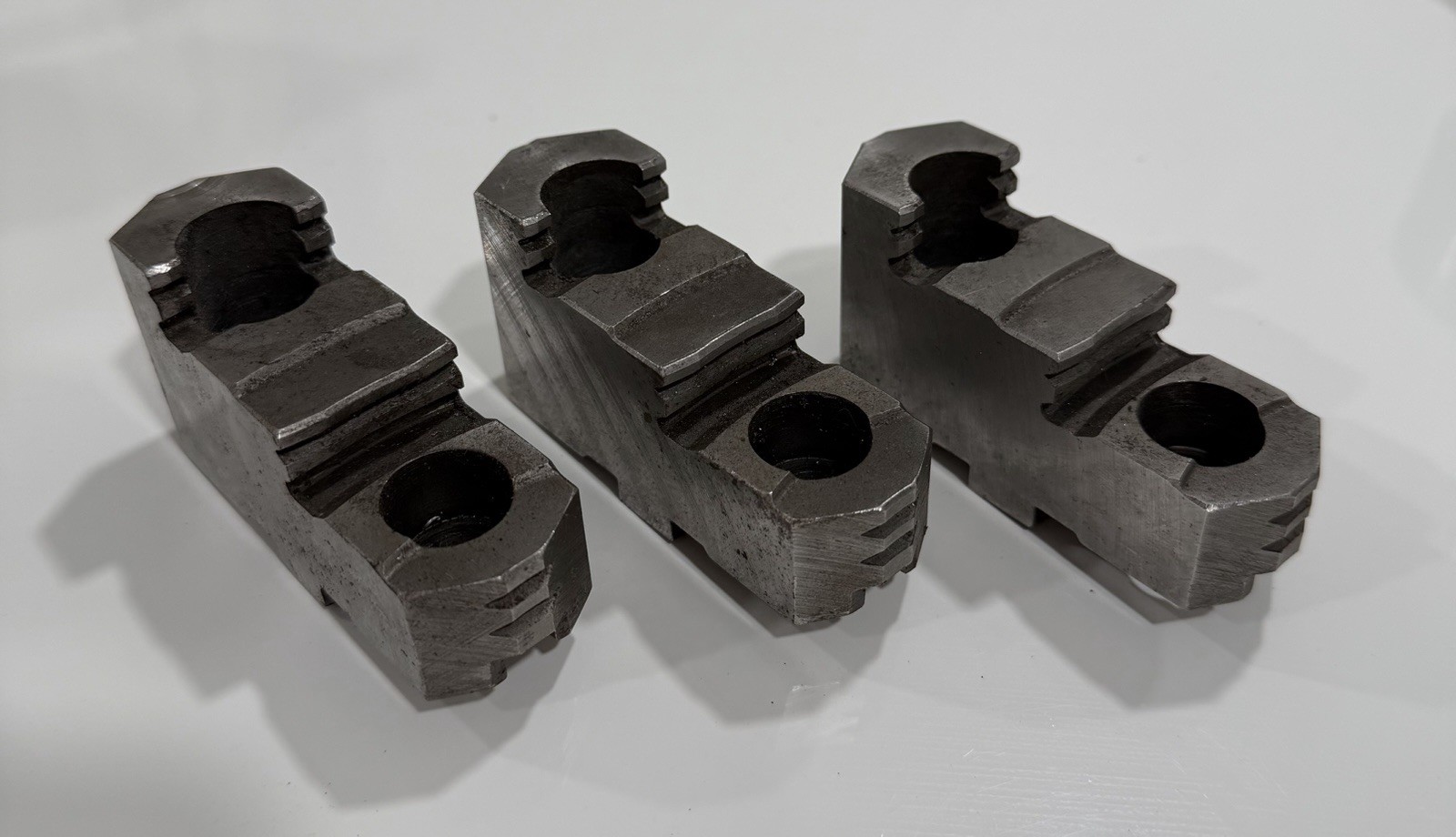 BISON 7-883-308 8″ Chuck Jaw Lathe Chuck Top Jaws – Set of 3