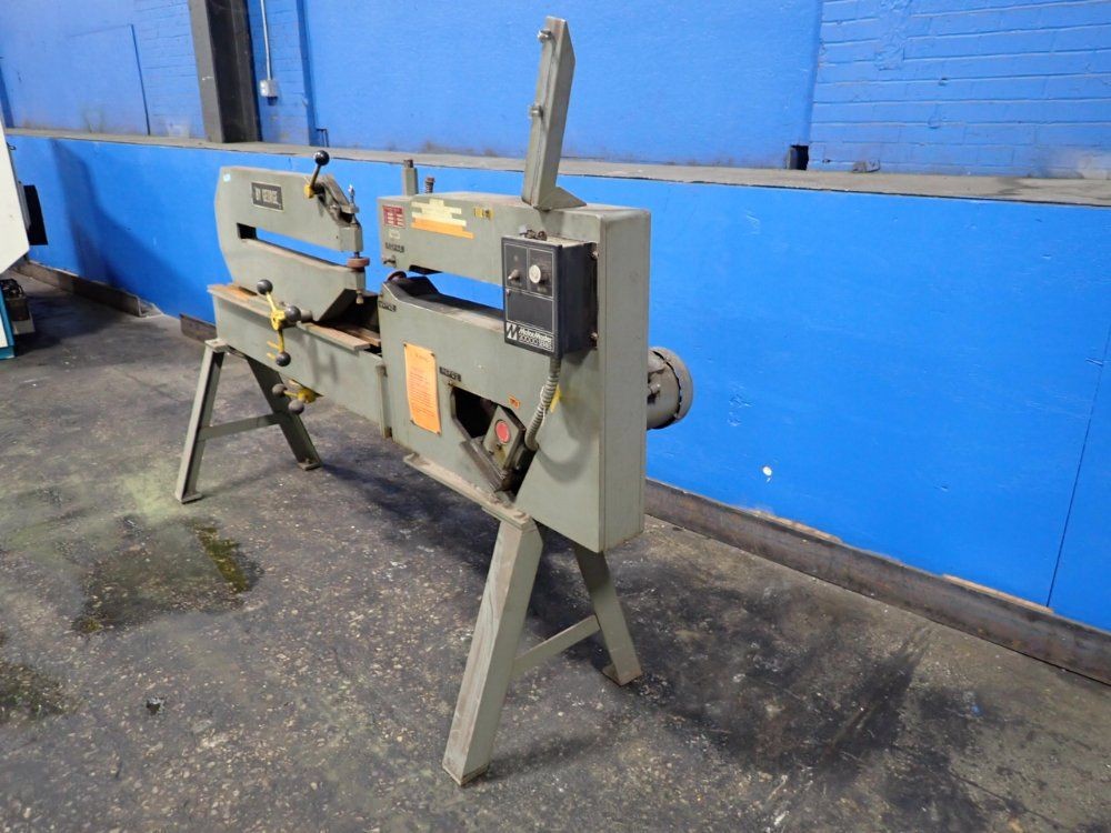 RELIANCE TOOL CO. CS 24H5274 BY GEORGE POWERED ROTARY CIRCLE SHEAR 52″ 02261