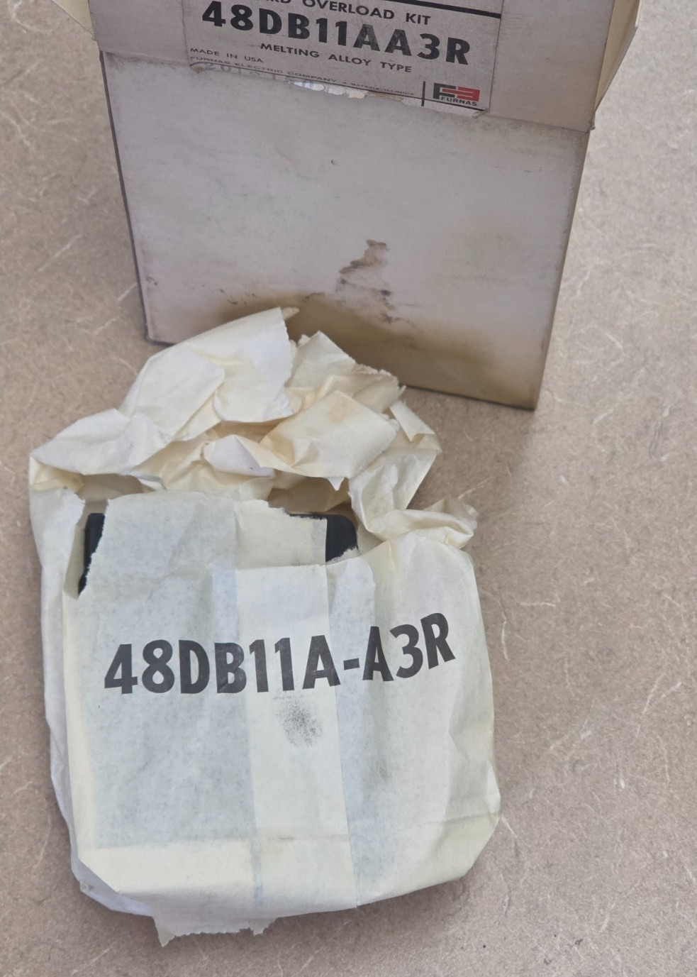 FURNAS 48DB11AA3R Third Overload Kit (NEW)