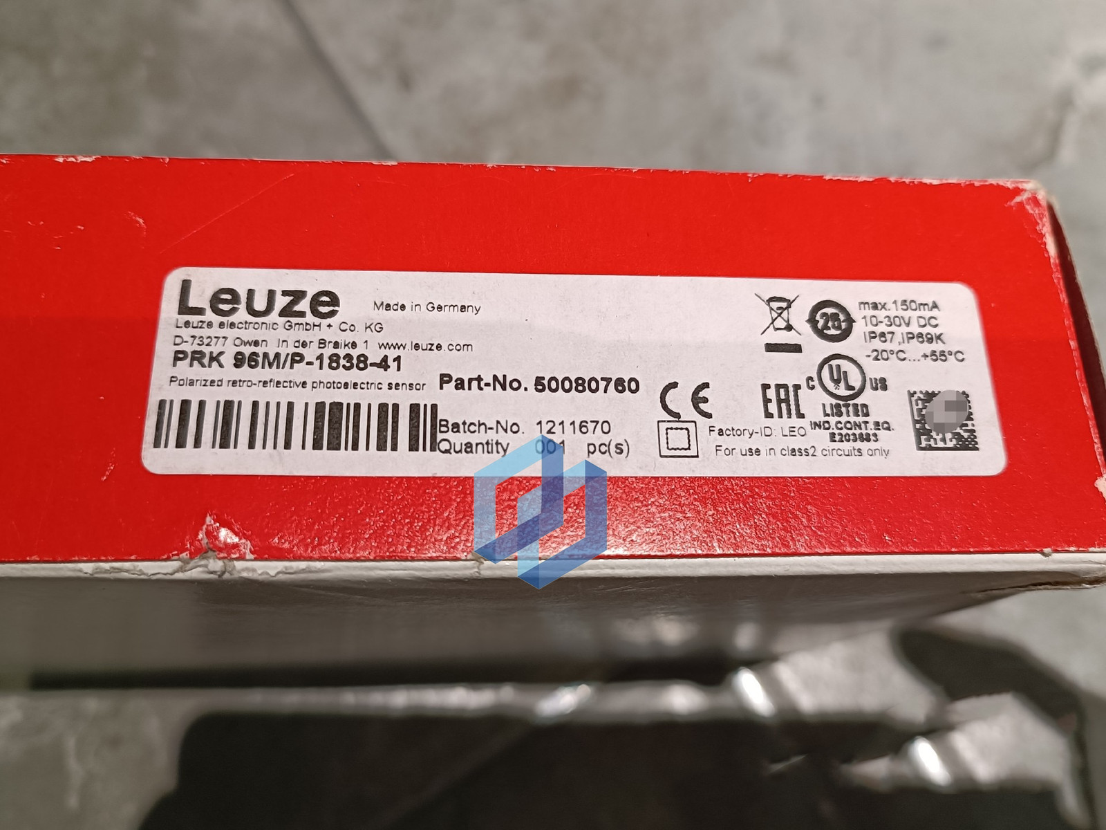 Leuze PRK 96M/P-1838-41 50080760 Photoelectric Sensor Brand NEW