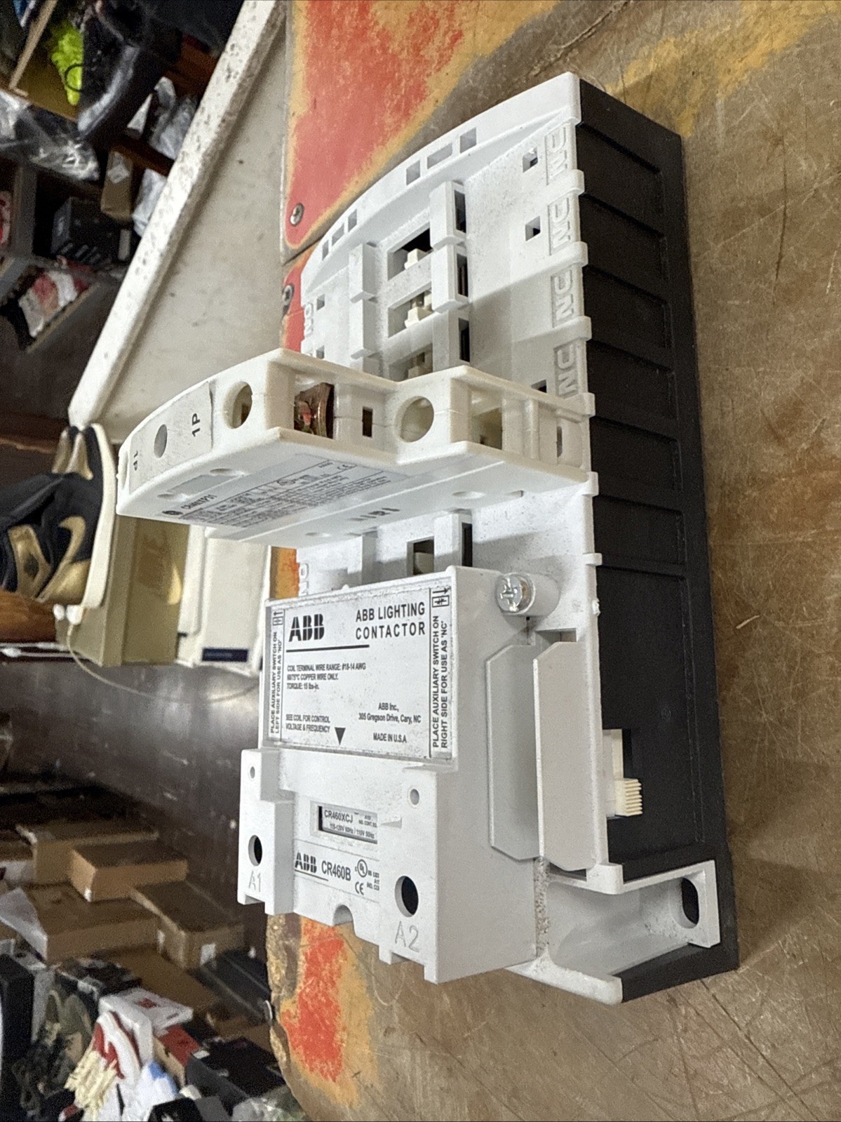GE CR463L30AJA 30A Electrically Held Lighting Contactor 120 Volt Coil CR460XP31