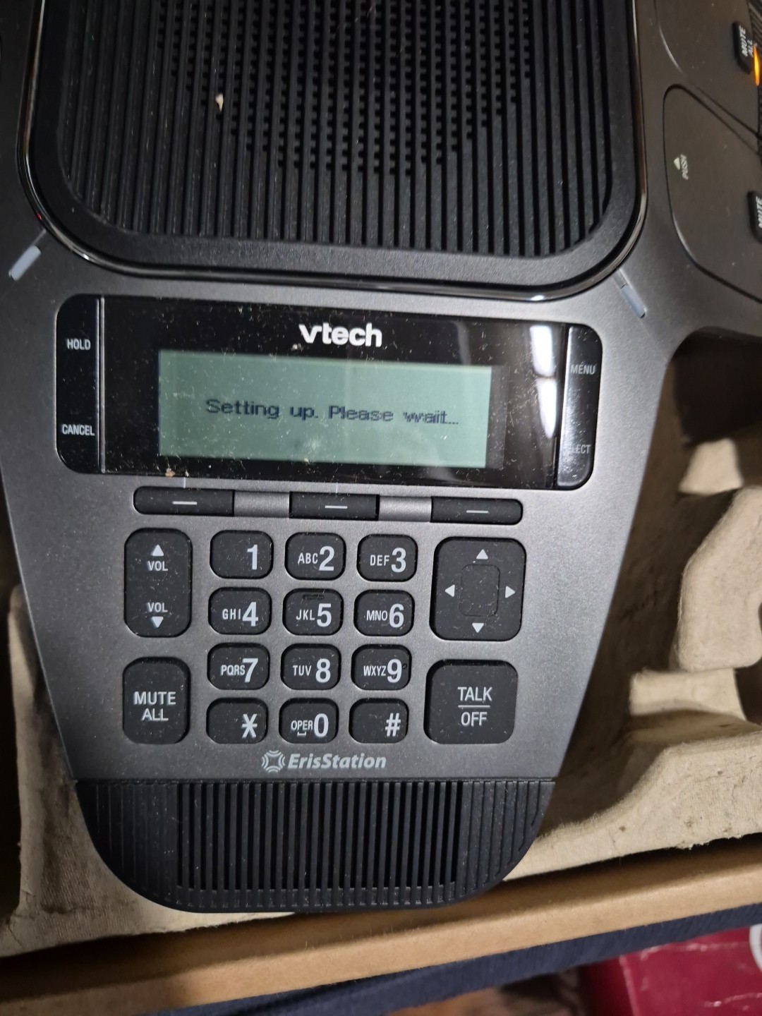 VTech ErisStation VCS754 SIP Audio Conferencing Phone w/ 4 Wireless Mics