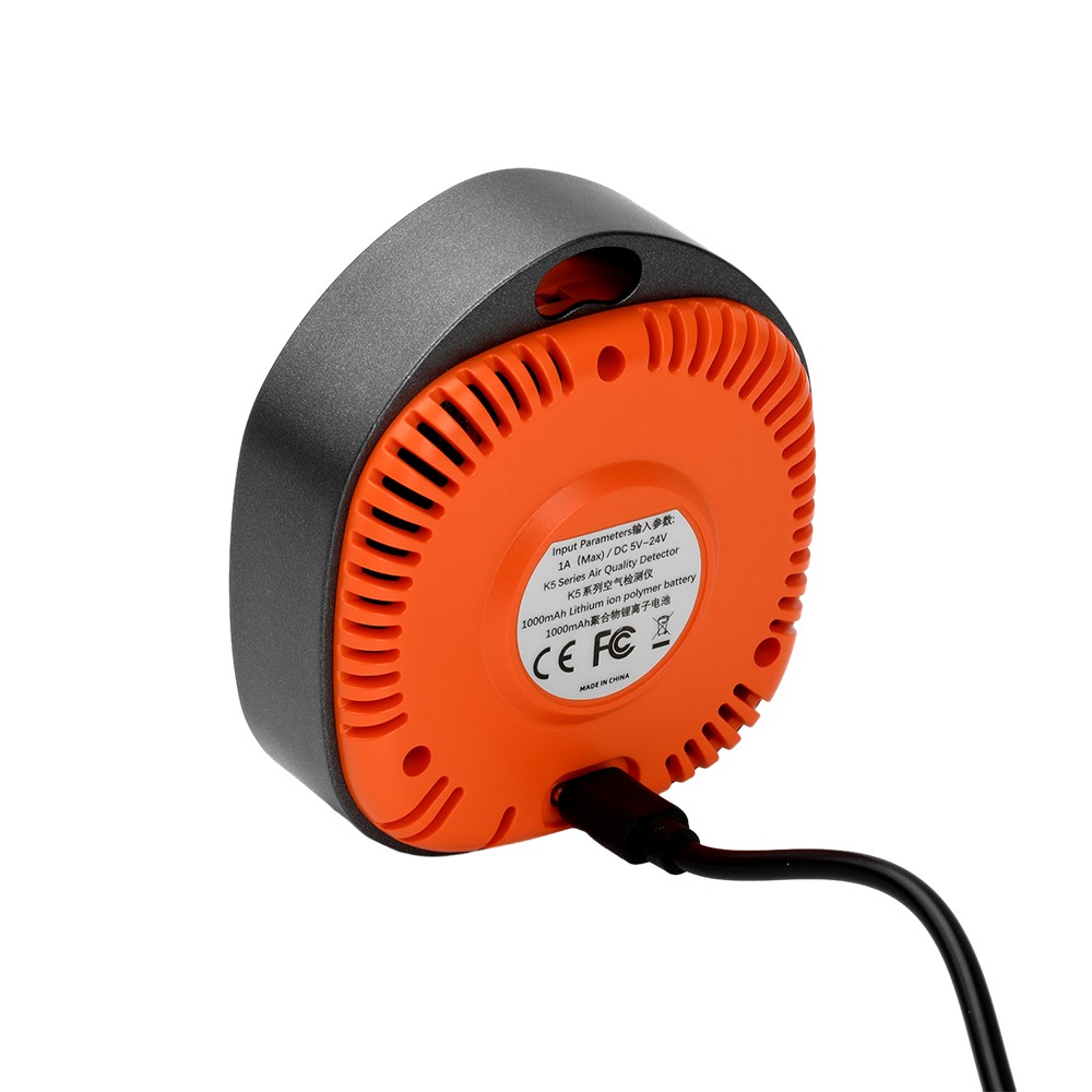 Carbon Monoxide Detector Real-Time Temperature Humidity CO Gas Monitor Device