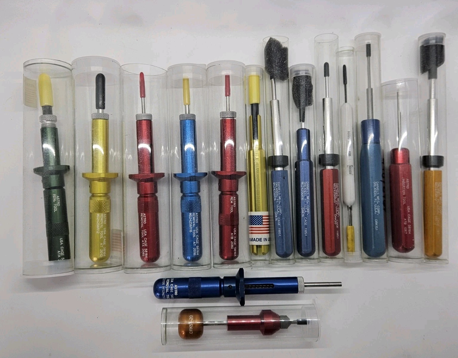 Astro & Daniels Removal Extraction Tool Lot (15 Pieces) ATA 2255 Mixed Lot
