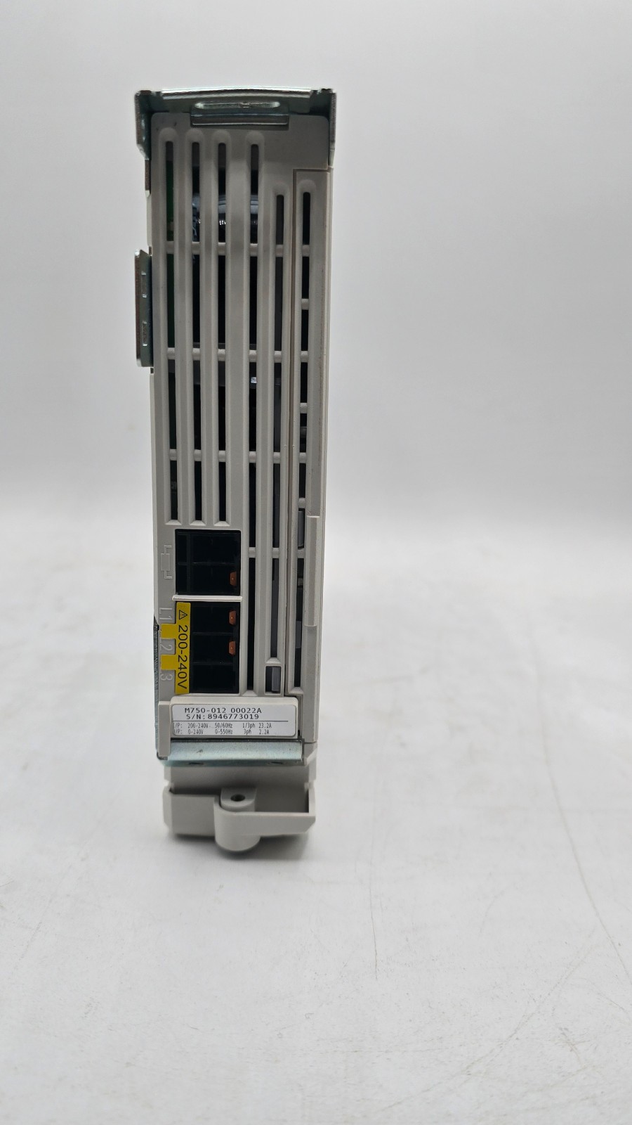 Nidec M750-012 00022A Digitax HD Network Servo Drive, Ethernet, RJ45, .37W .5 HP