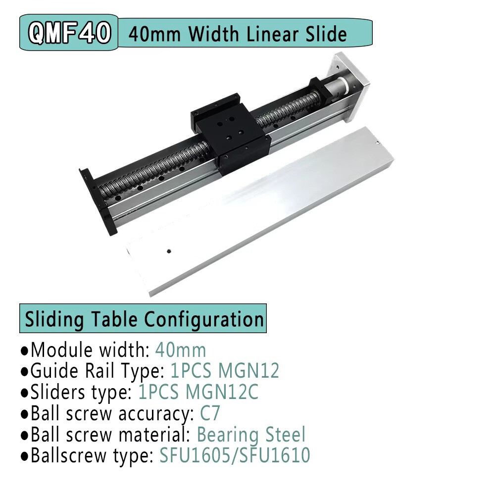 IP65 Fully enclosed Ballscrew Slide Table Dustproof Cleanroom CNC Linear Stage