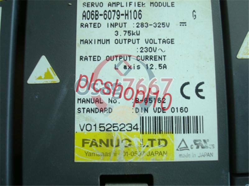 1PCS FANUC A06B-6079-H106 Servo Amplifier Module USED