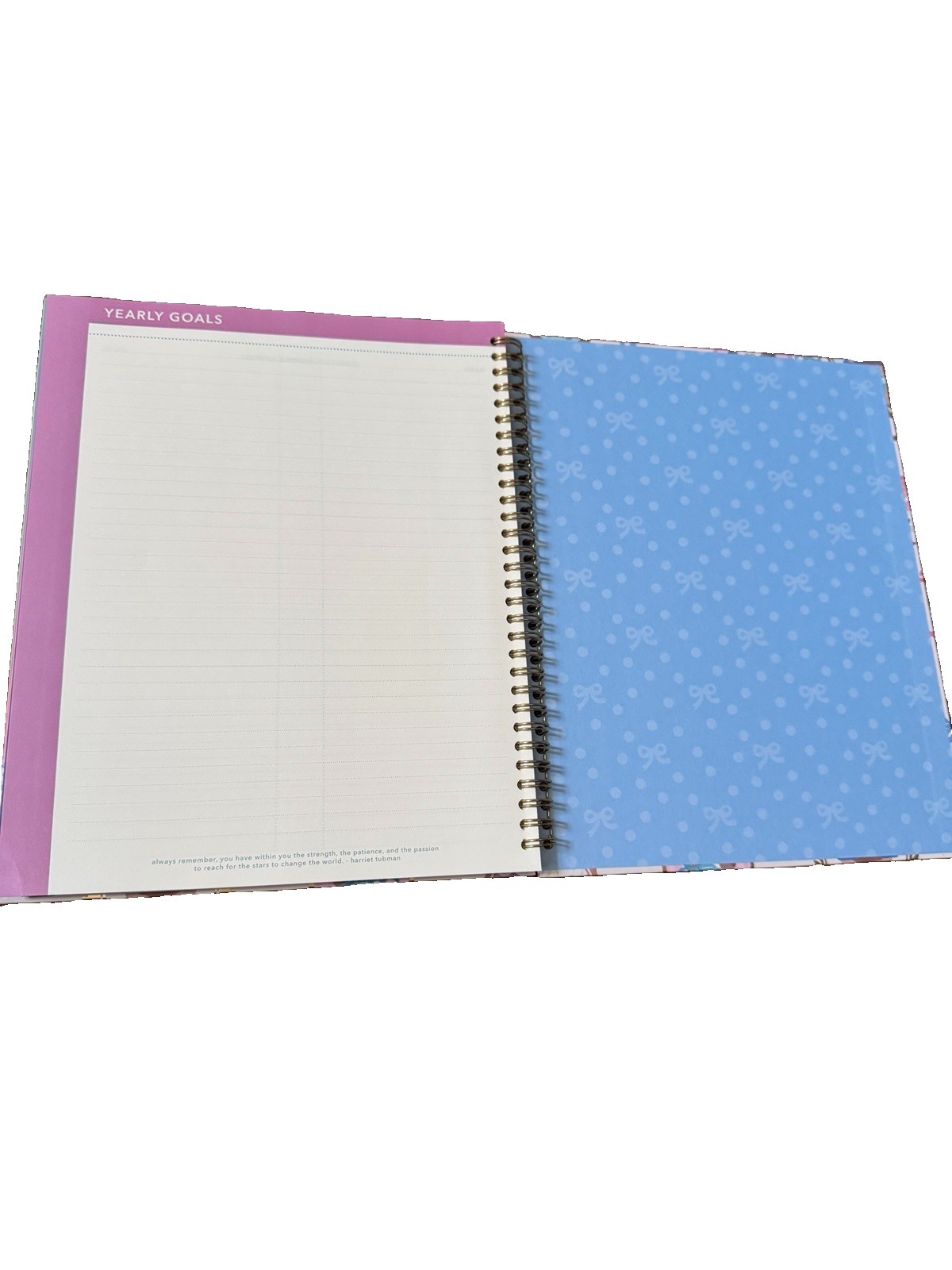 2027 Clementine 12 month Floral Planner July 2026-June 2027 11×9” Notebook Size