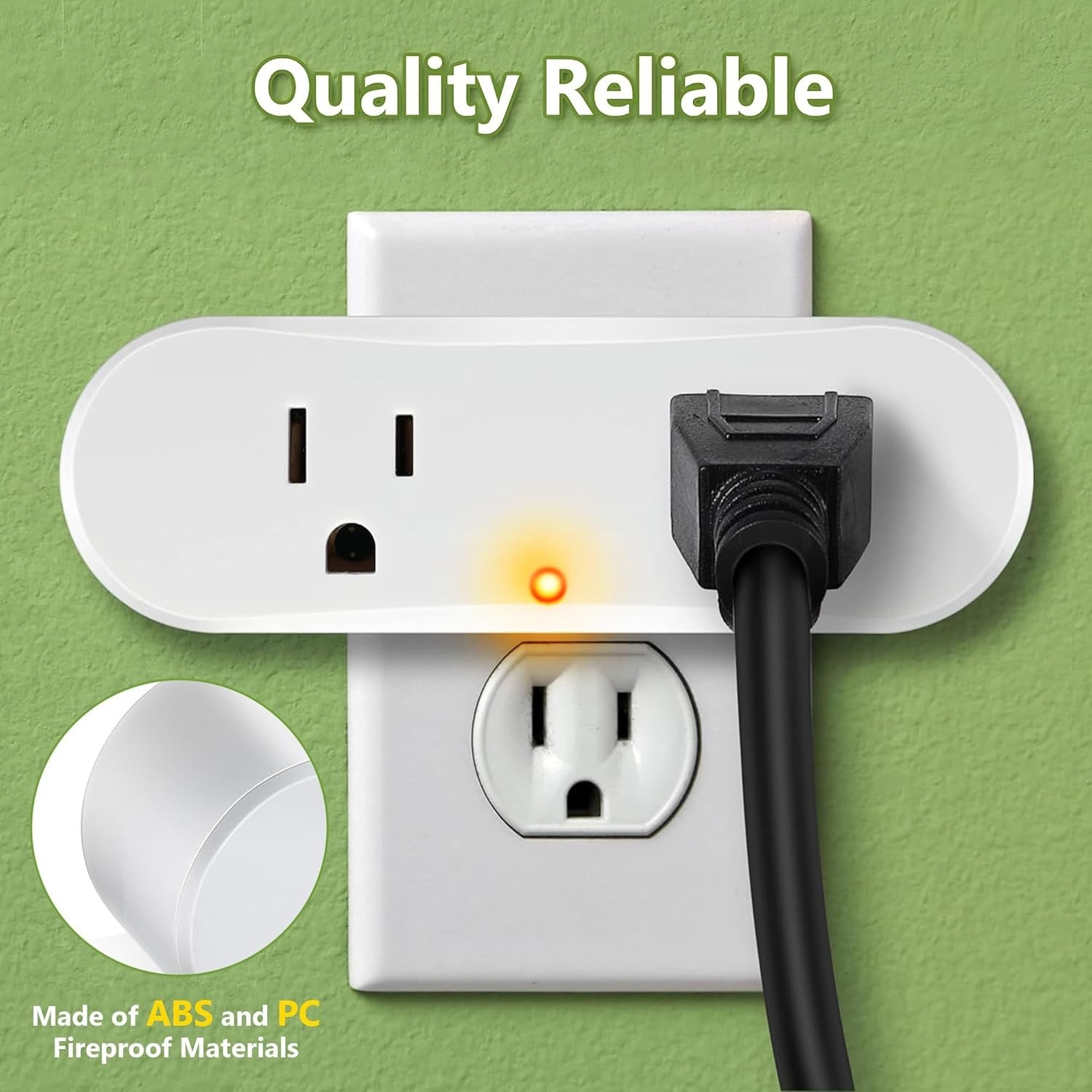2 Pcs Thermal Cube, Auto on Below 32°F Off Above 50°F, Plug in