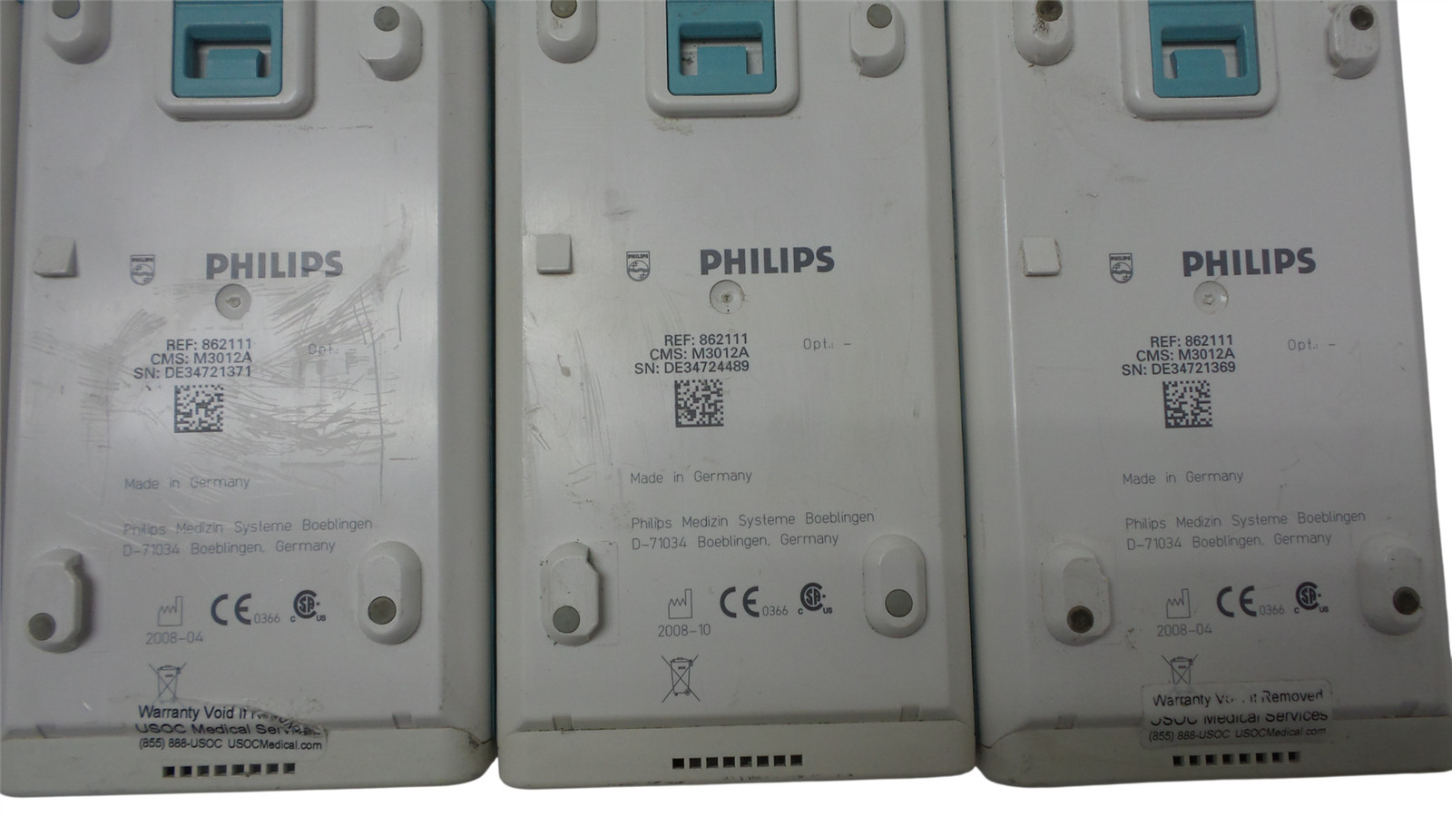 Lot 9 Philips M3015A /M3012A/M3014A Microstream Module 862393/862111/862187