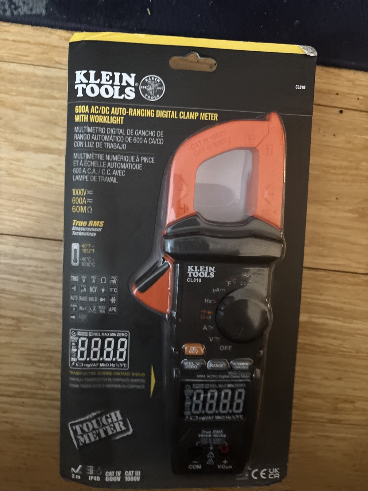 Klein Tools CL810 Digital Clamp Meter «2026 DEAL OF THE MONTH” Limited Supply