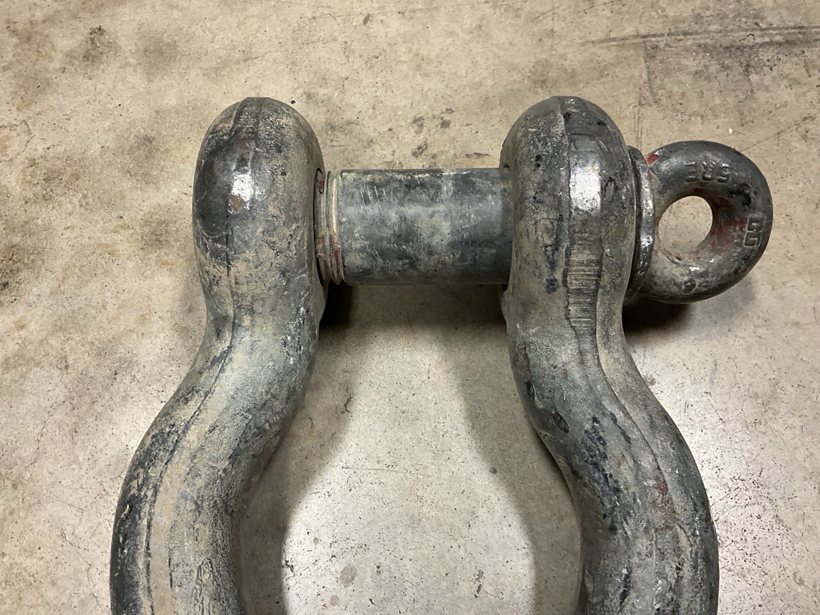 2″ Crosby Galvanized Anchor Shackle – Bolt Type – WLL 35 TON – Made In USA