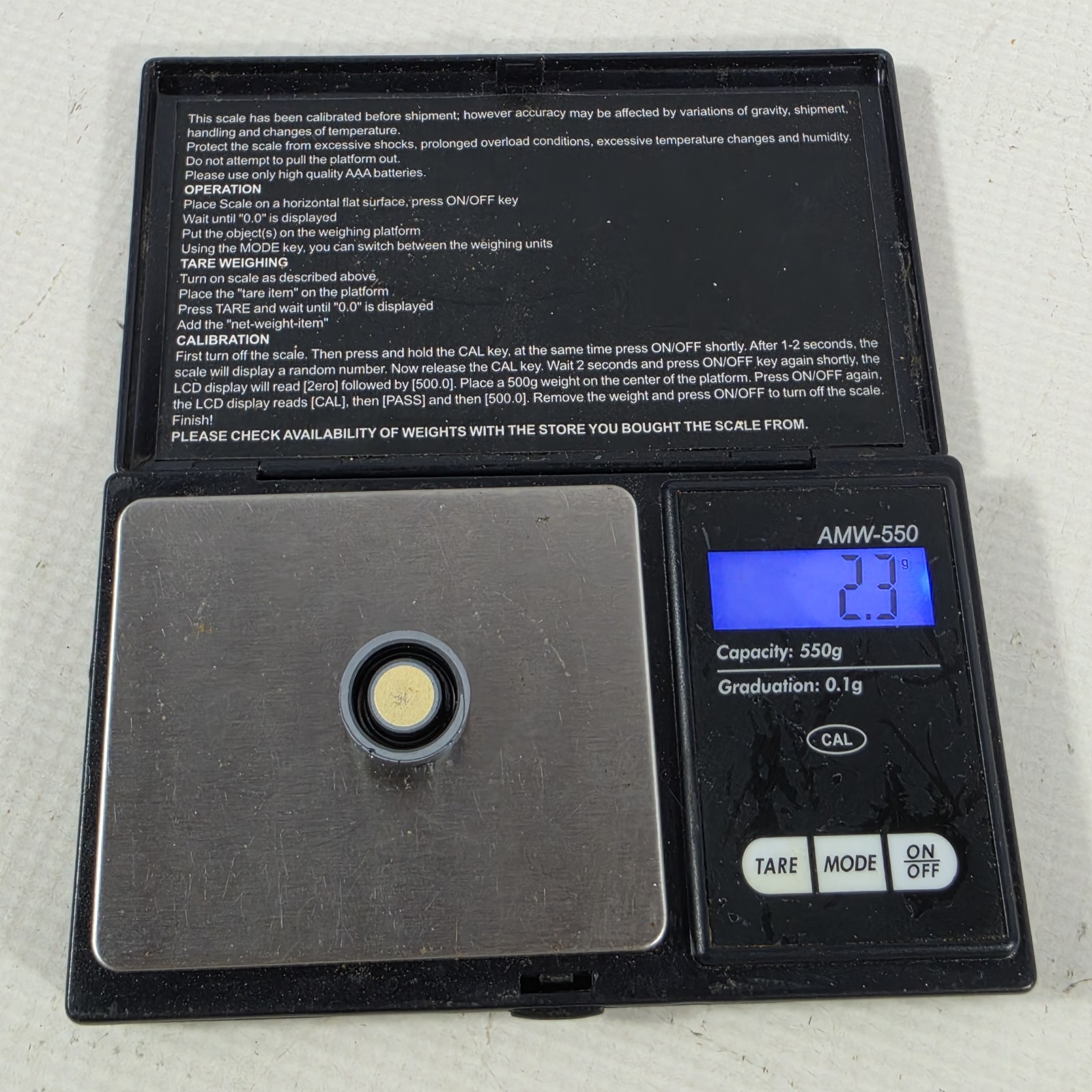 Detector Grade High Purity Germanium Crystal HPGe (LOT OF 5) EG&G Kevex 0.7073Kg