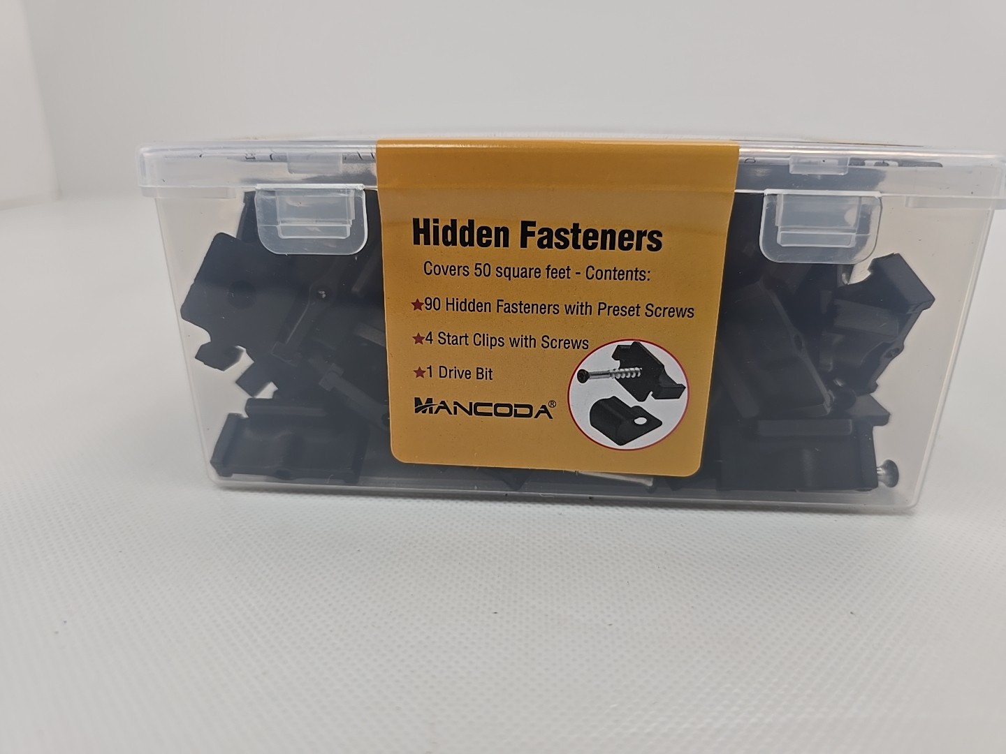 Hidden Deck Fasteners for Composite Decking Board Universal Hidden Fasteners