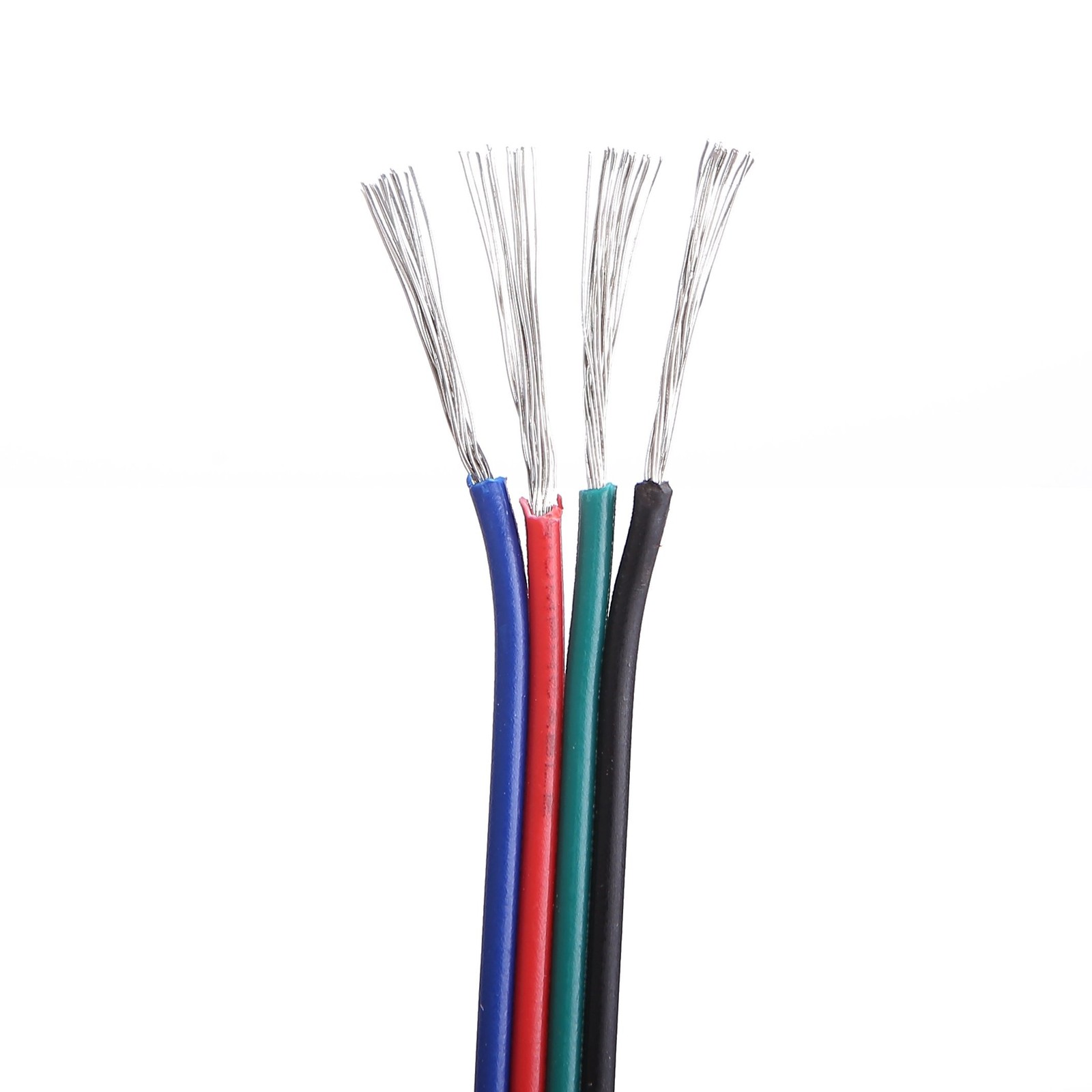 C-able 100ft(30.5m) 22 AWG 4Pin RGB Wire Extension Cable with Spool, Led Ligh…