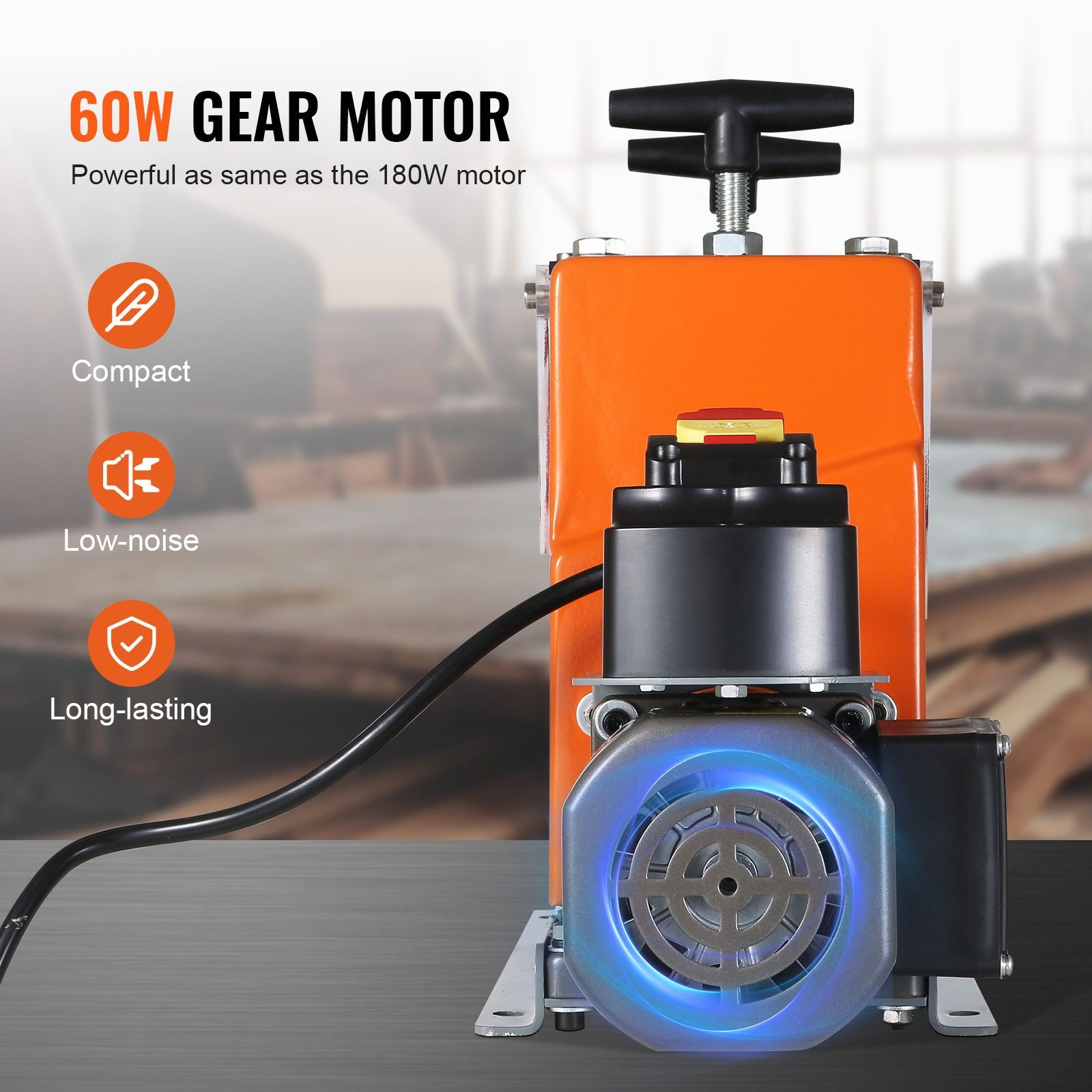 Efficient Motorized Wire Stripping Tool with Depth Gauge for Copper Recycling