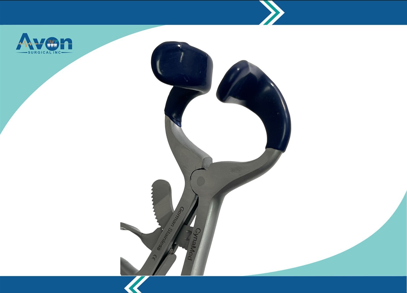 3PK – Molt Mouth Gag Retractor w/ Silicone Tips 3.5″ 4.5″ 5.5″ German Stainless
