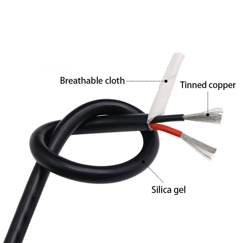 Multi-core Flexible Stranded Wire Cable Heat Resistant Wiring Silica gel Line
