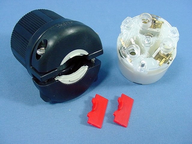 Cooper Turn Locking Connector Twist Hart-Lock NEMA L6-20R 20A 250V CWL620C
