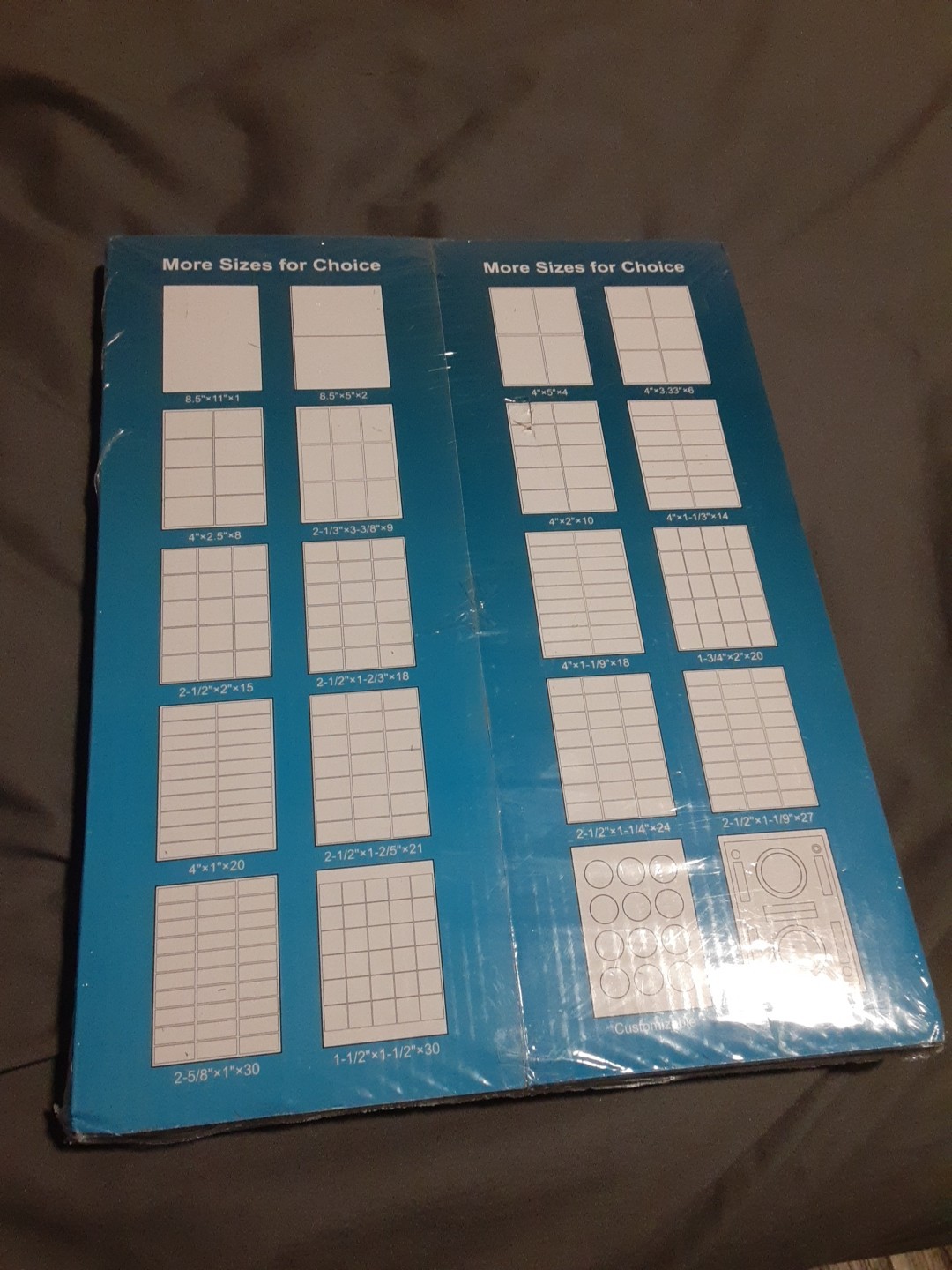 Label Choice Shipping Labels/FBA Labels/Return Address Labels 100 Sheets-NEW