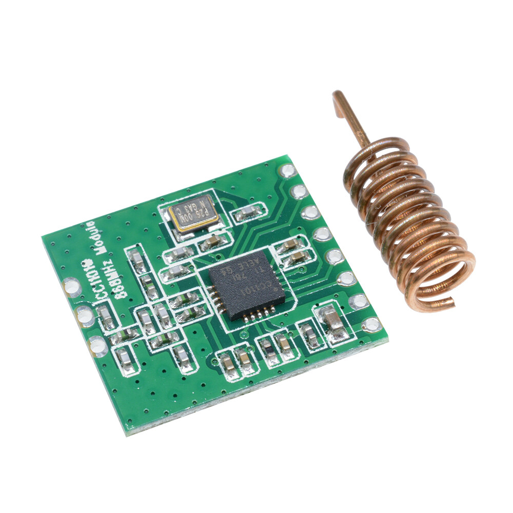 1PCS NEW CC1101 wireless module Long Distance Transmission Antenna 868MHZ