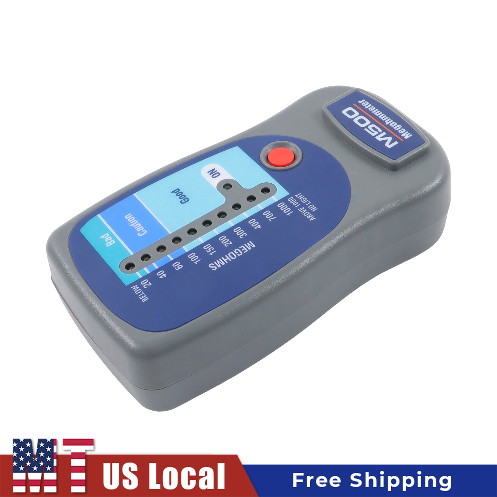 Digital M500 Insulation Tester, Megohmmeter & Compressor Tester for HVAC
