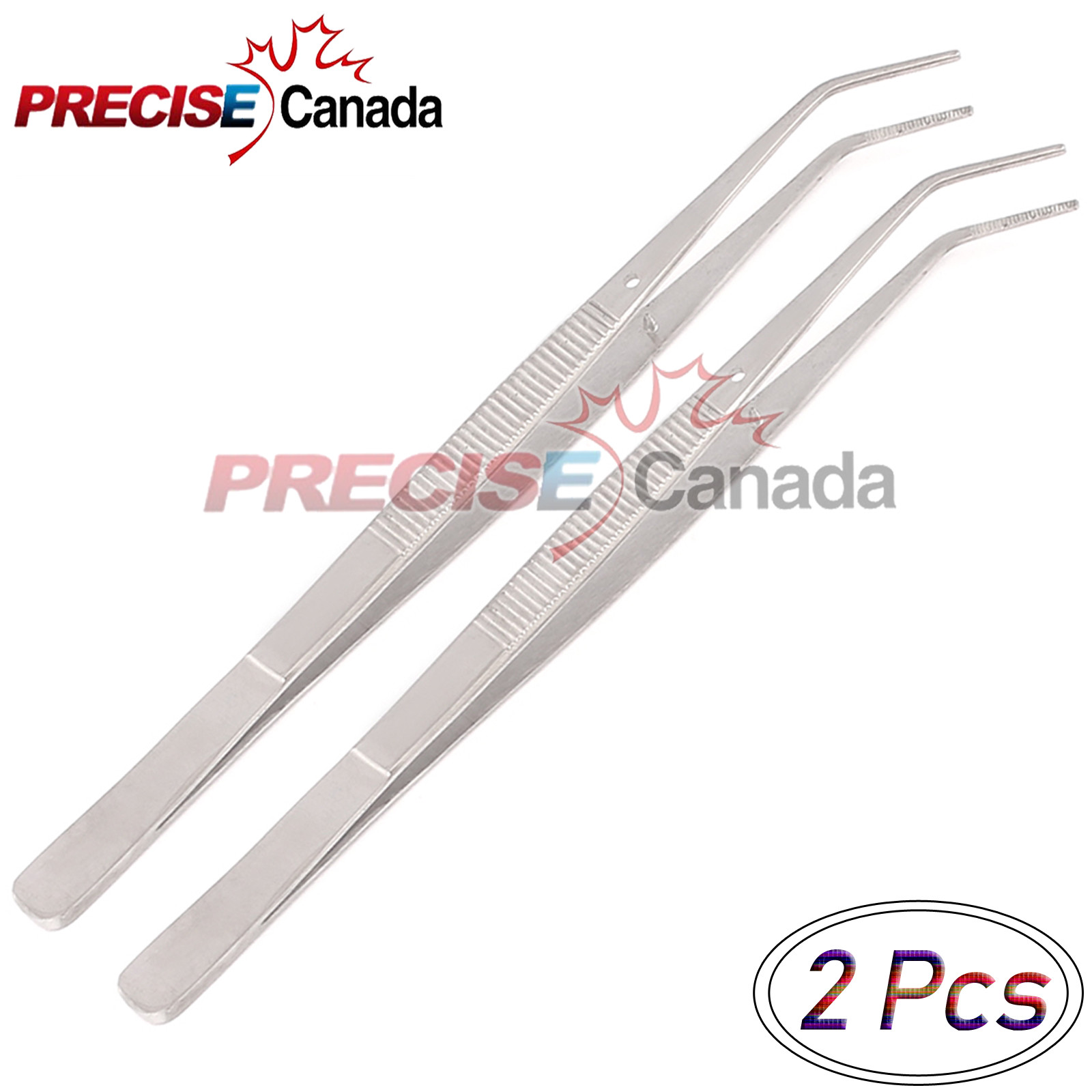 PRECISE CANADA London College Tweezers 5.5″ Pliers 2 Pcs