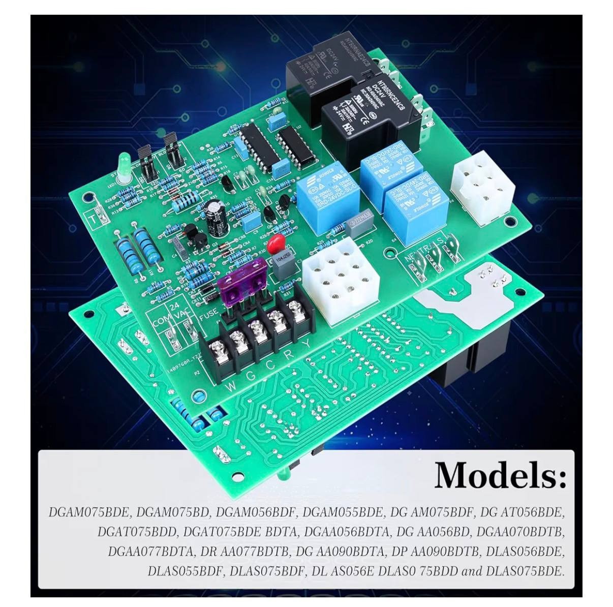 S1-7990-319P Furnace Control Board Replacement for 031-01910 031-01932 ICM2801