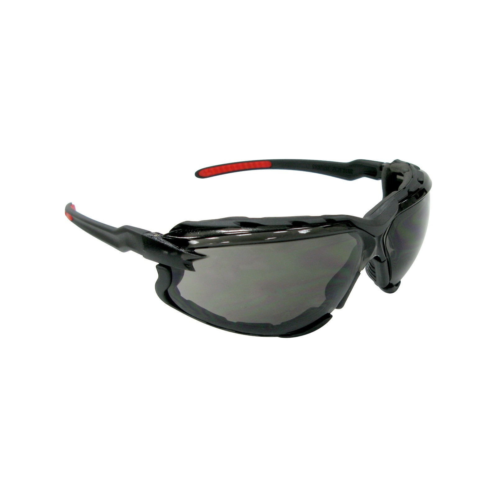 6-PR Falcon Anti-UV Silver Mirror etc Safety Glasses Removable Foam Lined Gasket