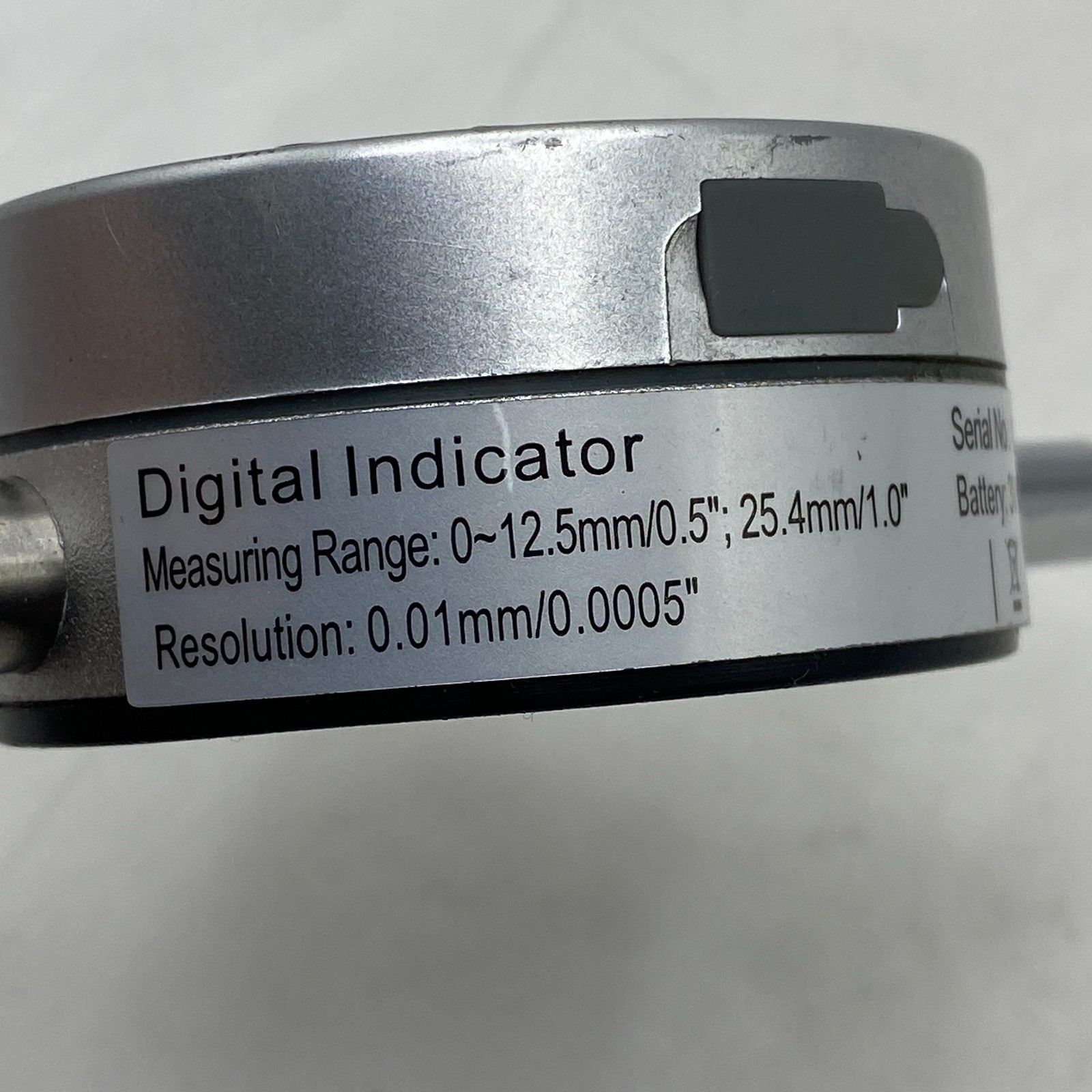 Fowler Digital Indicator Measuring Range: 0~12.5mm/0.5″, 25.4mm/1.0″