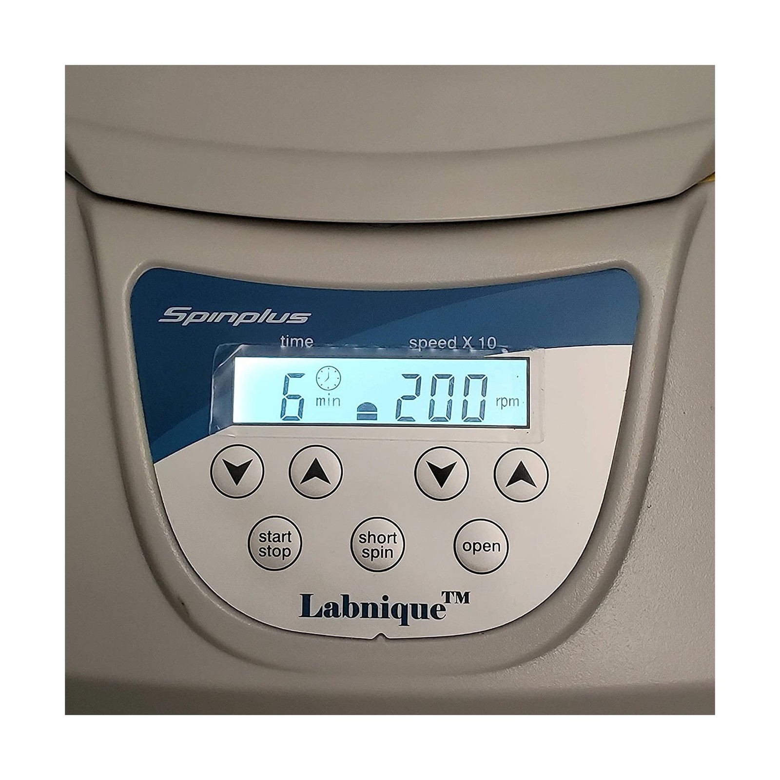 Microyn Digital Bench-top Centrifuge, 100-5000rpm (Max. 3074xg), 6x10ml/15ml