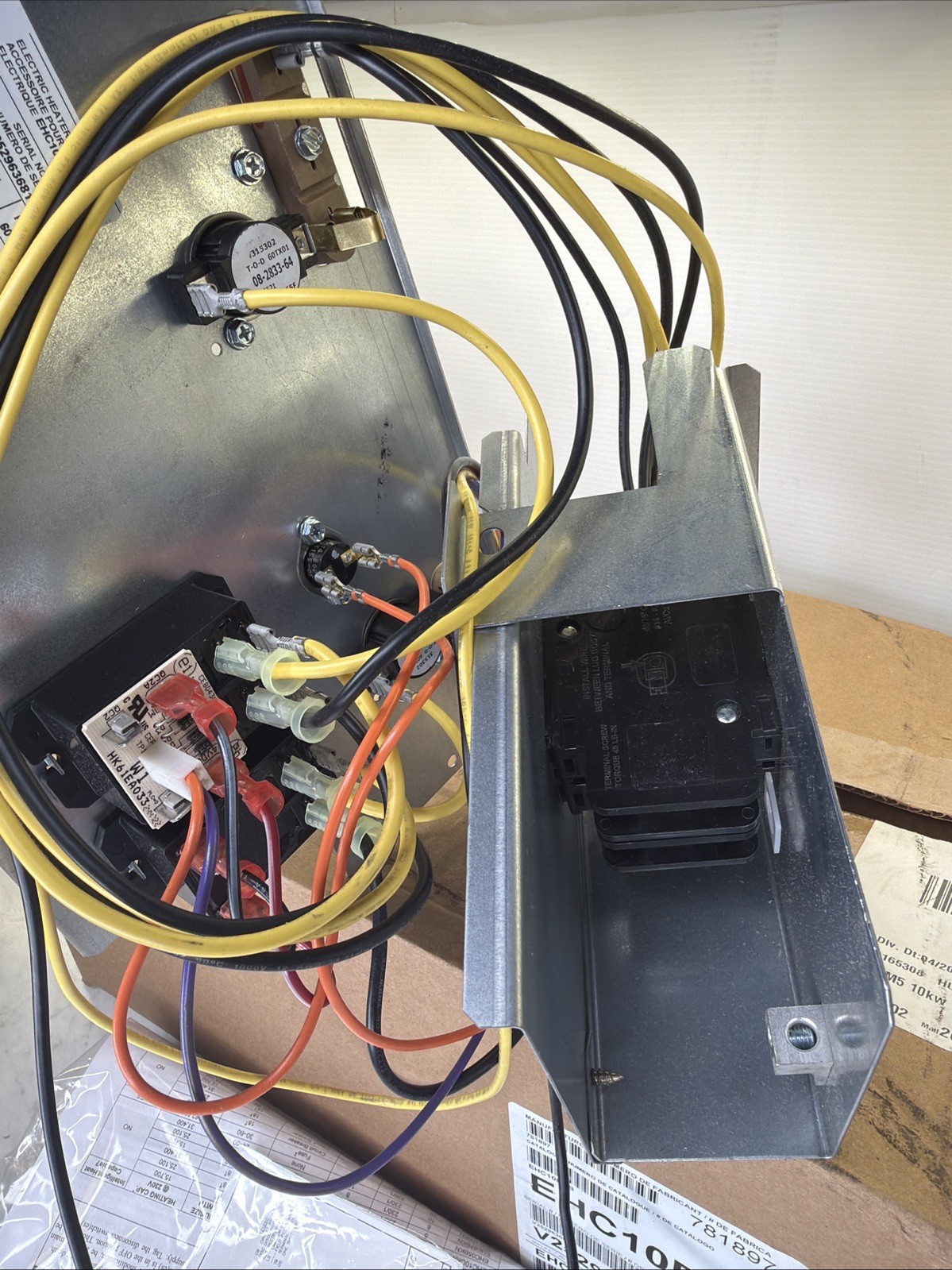 Carrier ICP EHC10BKB Air Handler Electric Heat Kit, 10KW, 230V, 1PH, w/ Breaker