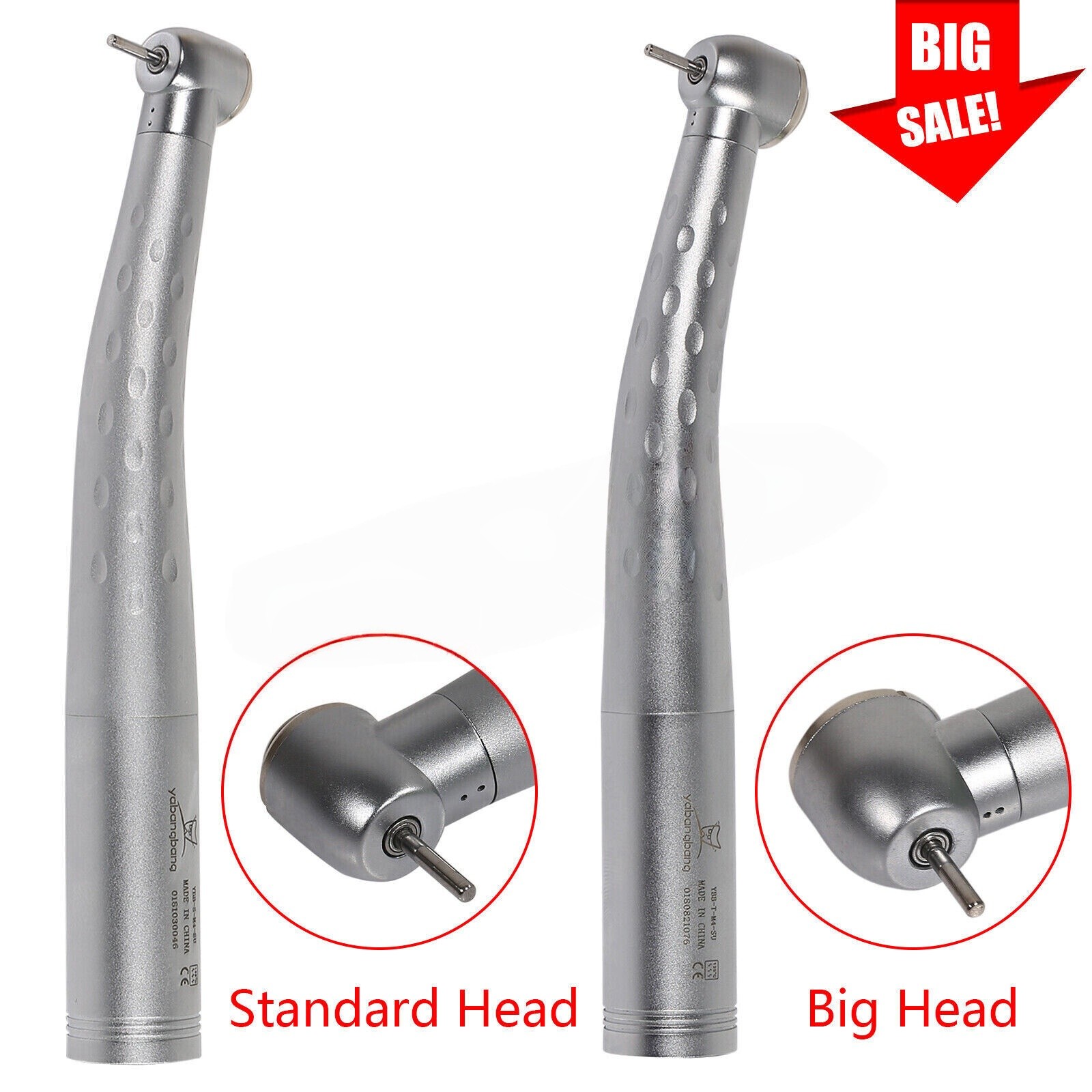 KAVO Style Dental Fiber Optic High Speed Handpiece LED Quick Coupler 4Hole 6 Pin