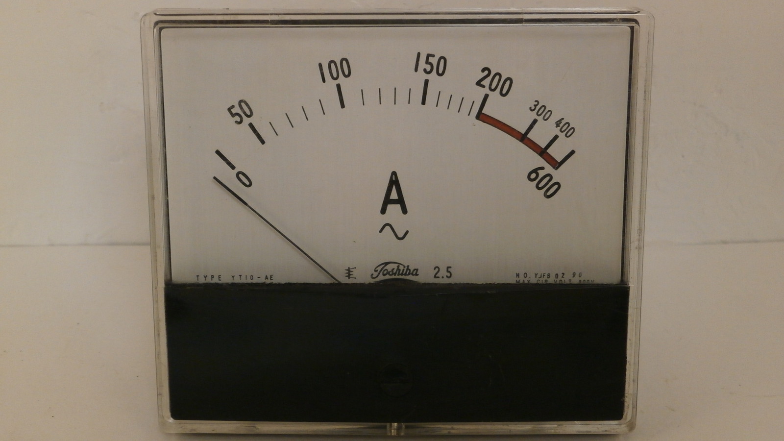TOSHIBA METER 2.5AMPS/0-200 YT10-AE
