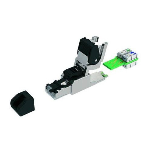 Belden R301602000S1, 1.5 A, IP20, Ethernet Cable RJ45 Plug Connector Kit, 1pc