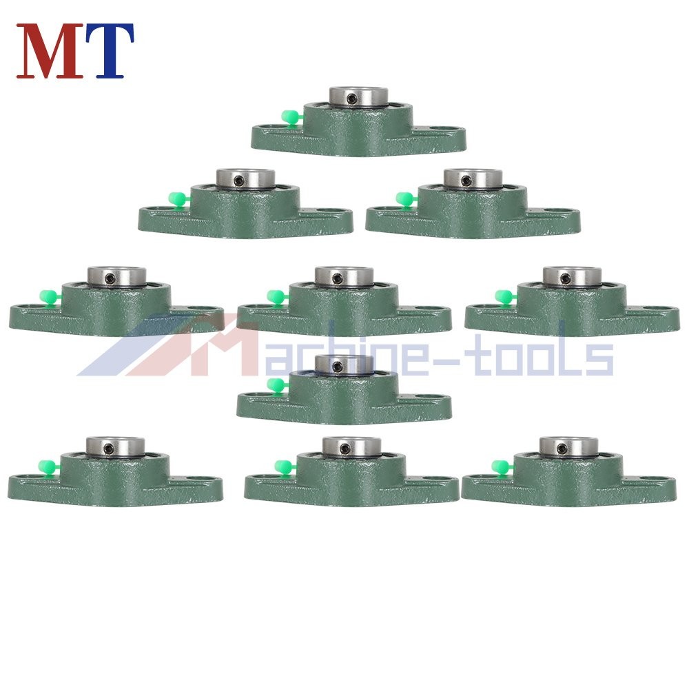 10 Pcs UCFL205-16 Pillow Block Flange Bearing 2 Bolt Solid Base 1″ Bore