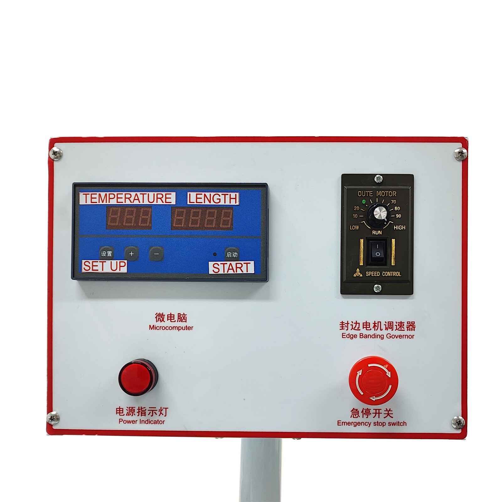 Automatic Curved Straight Line Wood Working Edge Banding Machine 220V Swing Arm