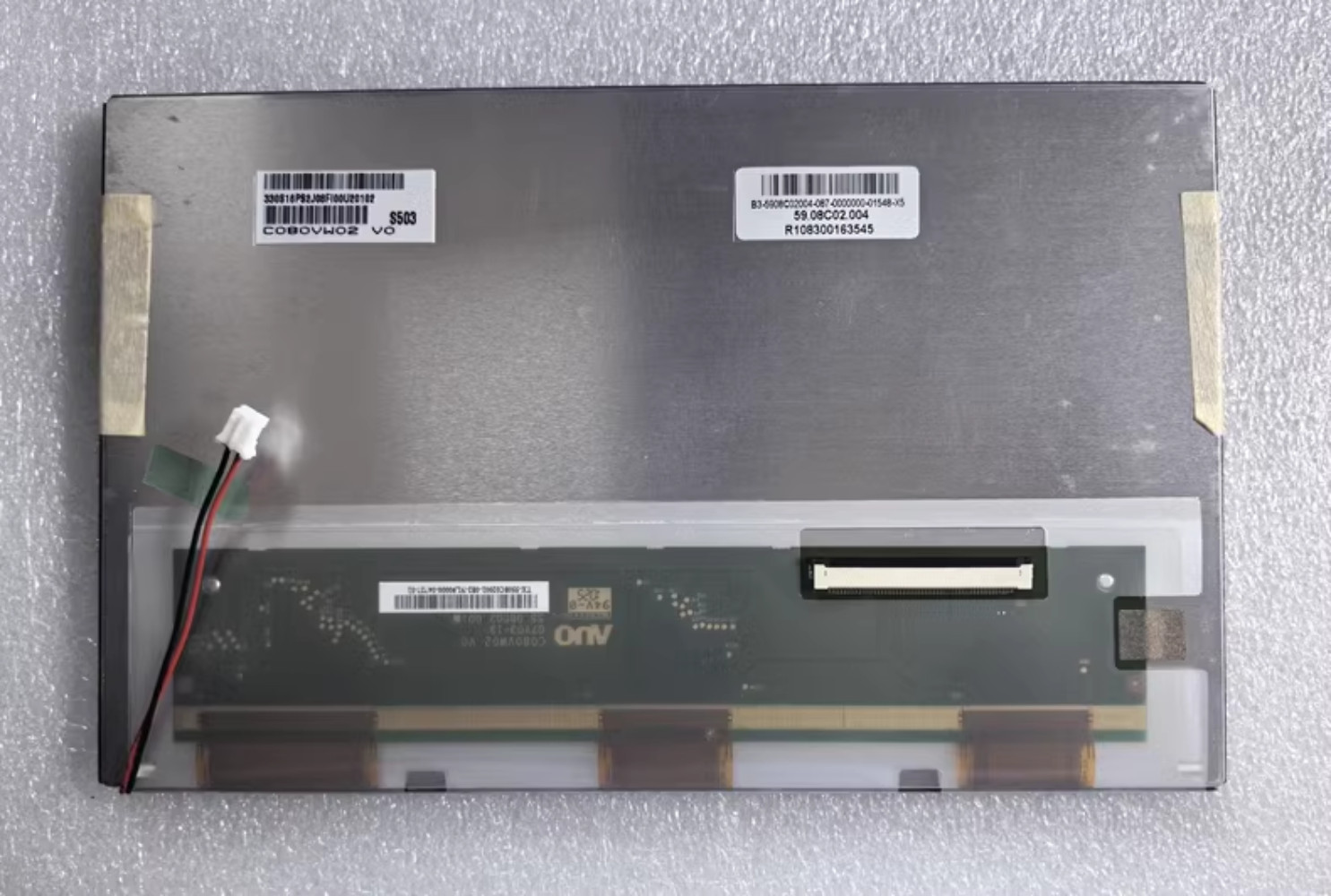 8″ C080VW02 V0 LCD Screen Display 800×480 262K WLED TTL in stock