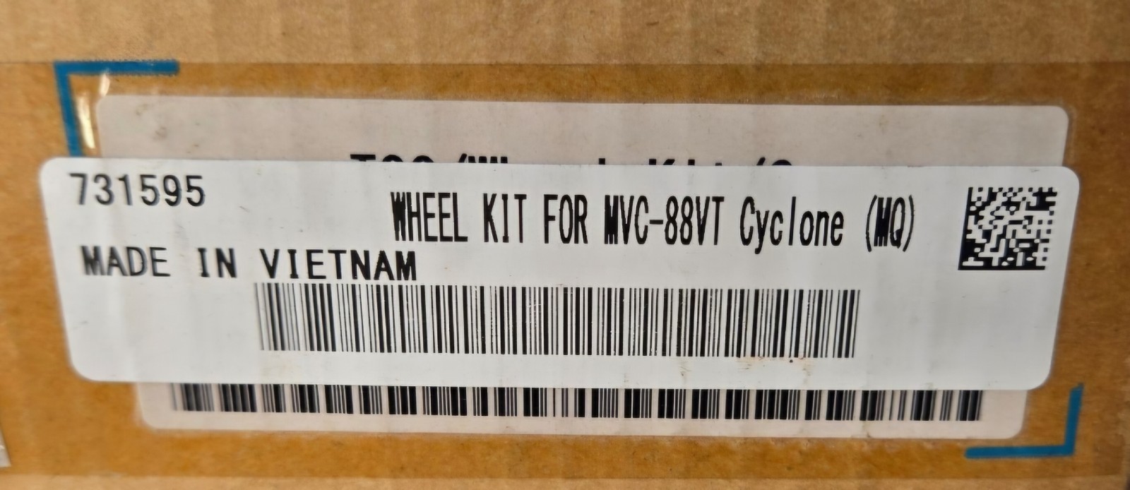 Multiquip Compactor WHL88TC Wheel Kit for MVC-88VT MPN 731595 Brand New Open Box