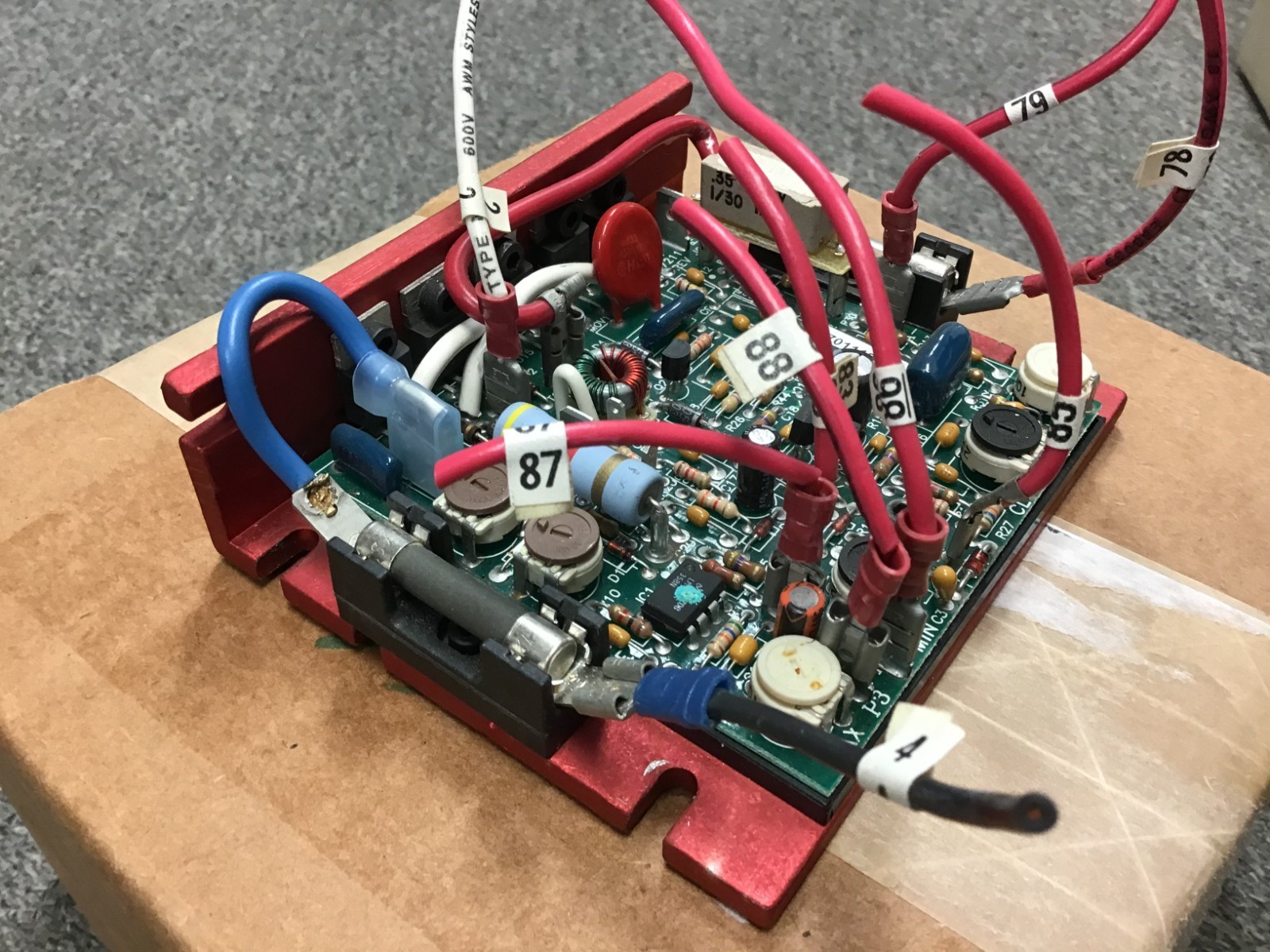 BC141 / PCB BOARD, CN3000A20, DC MOTOR SPEED CONTROL, 115VAC, 50-60HZ / BALDOR
