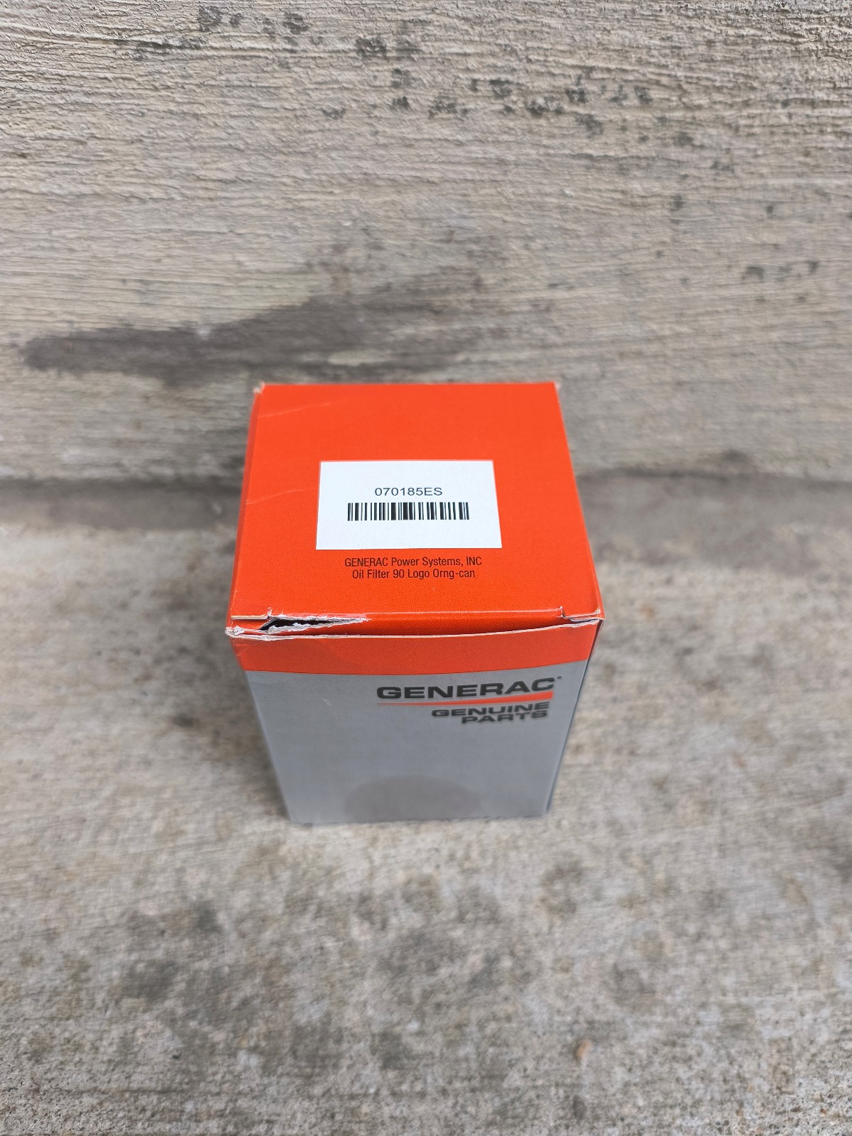 Generac Genuine Parts Oil Filter 070185ES for Air-Cooled and Portable Generators