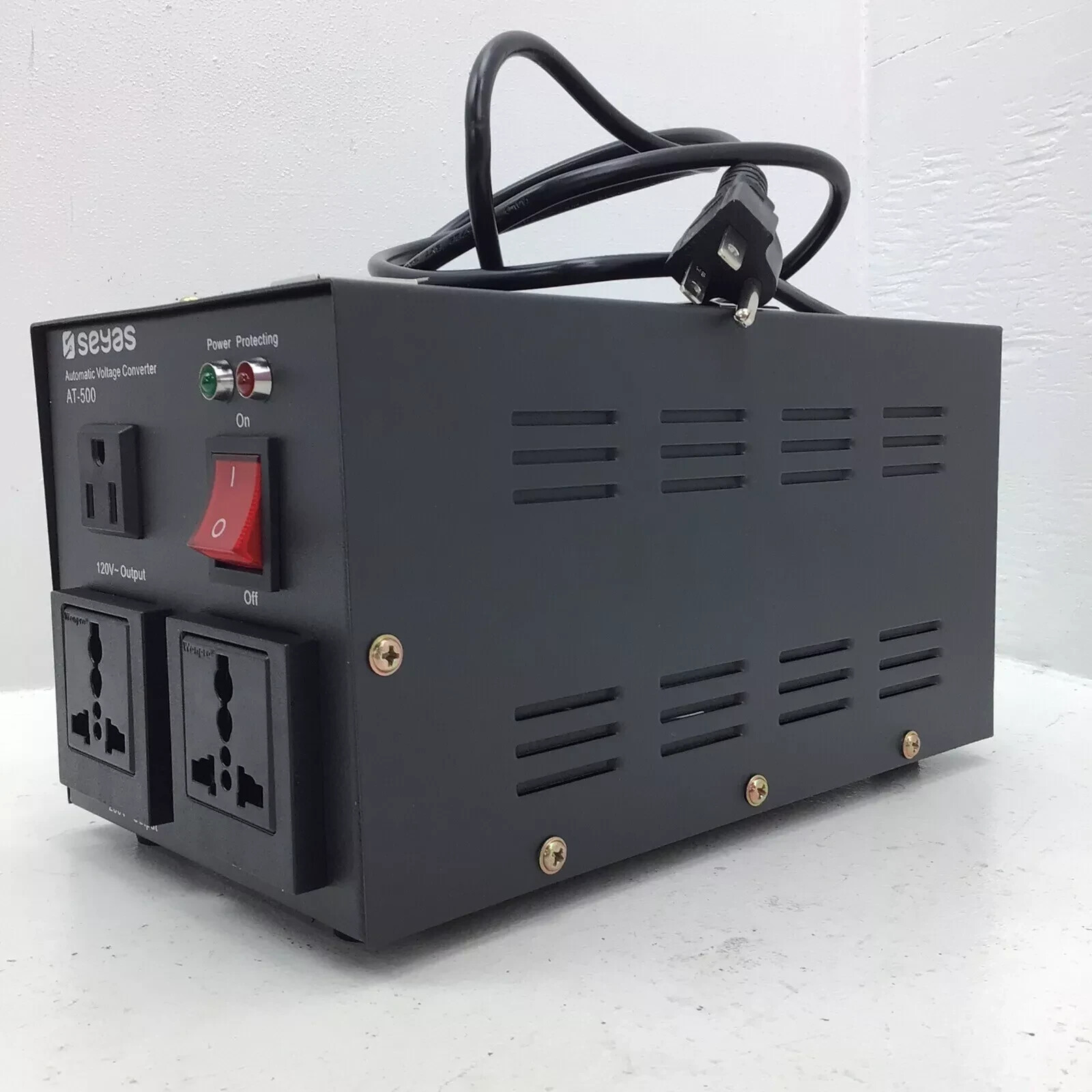 SEYAS 500W Auto Step Up & Step Down Voltage Transformer 110-240VAC