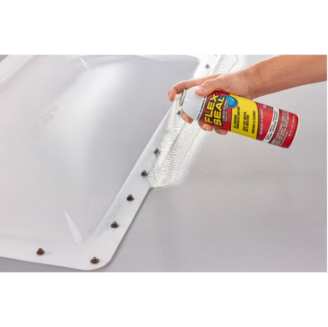3 Pack Flex Seal Aerosol Liquid Rubber Sealant Coating, White, 14 oz