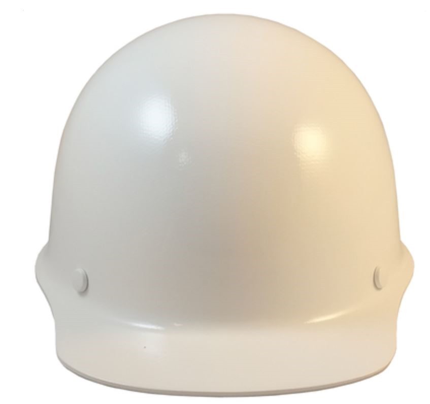 MSA Skullgard Cap Style with Ratchet Suspension – White