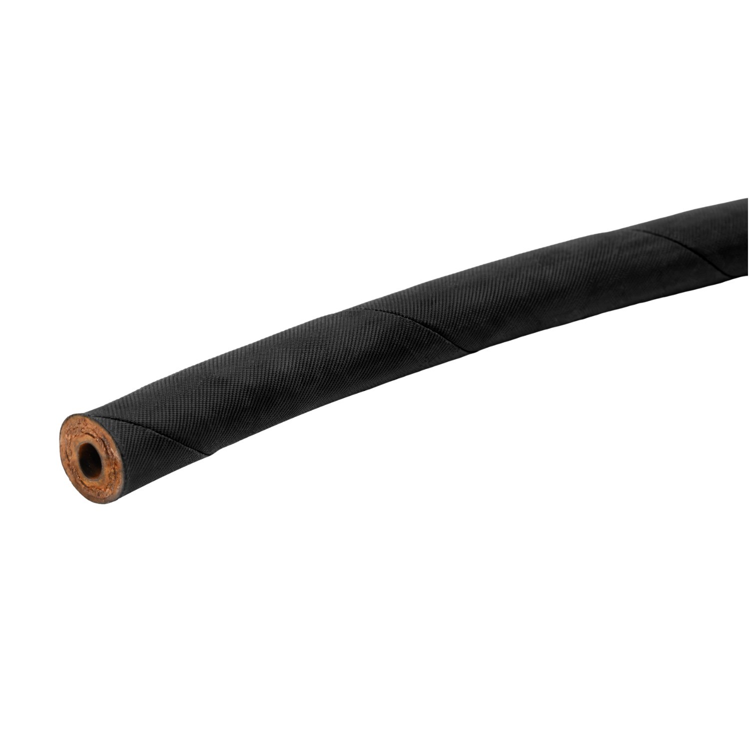 1/4″ 100′ HYDRAULIC HOSE TWO WIRE HOSE FLEXIBLE 70MPa / 10150PSI WITH 24 FITTING
