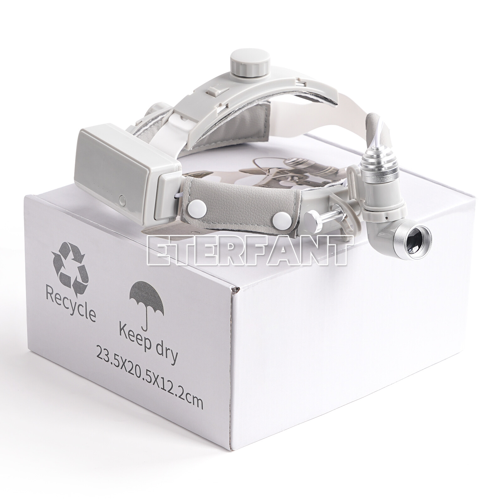 10W LED Dental Medical Headband Head Light Good Light Spot ENT Specific Headlamp