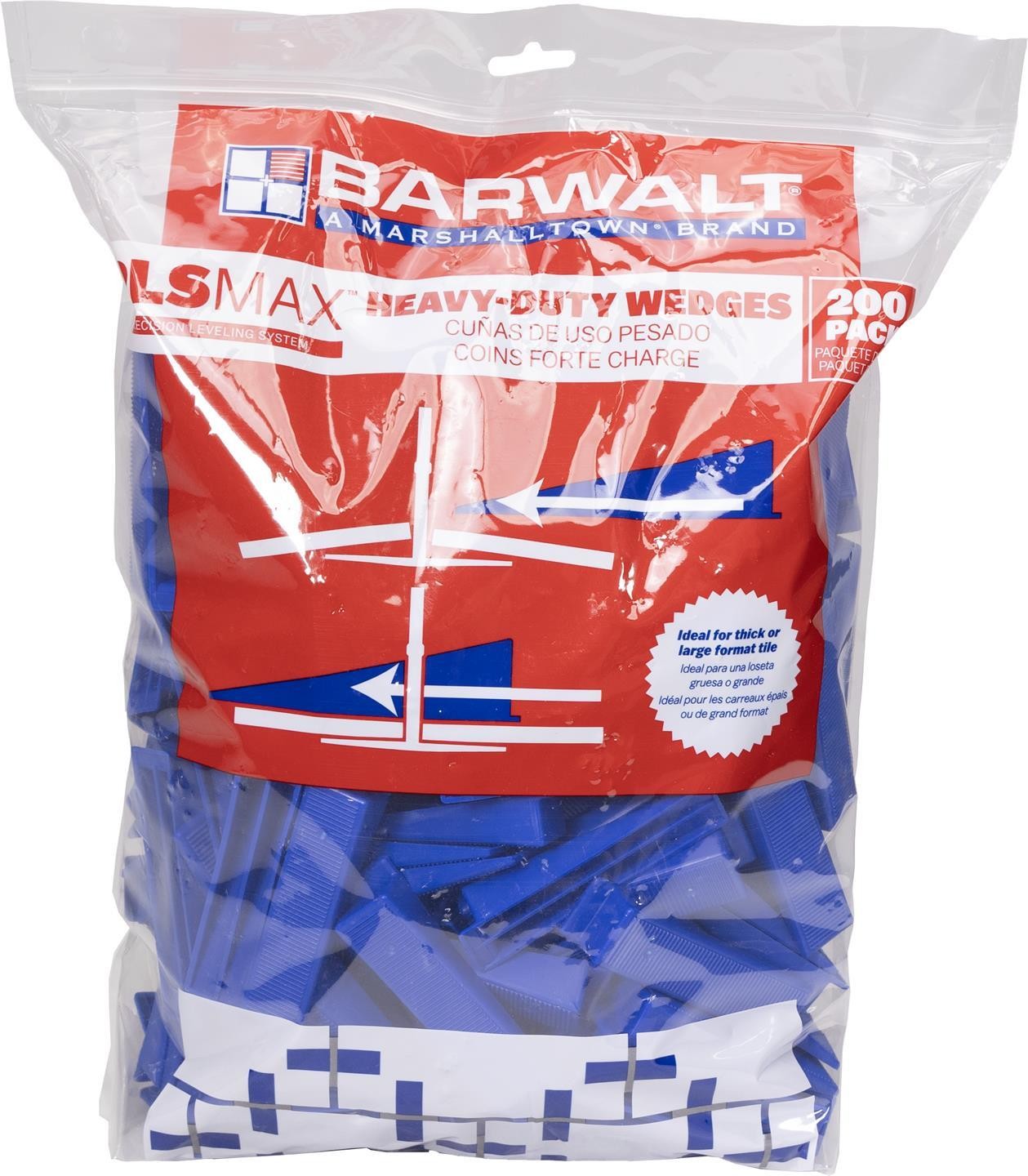 BARWALT PLS Max Wedges, 200pc – HDWTLS