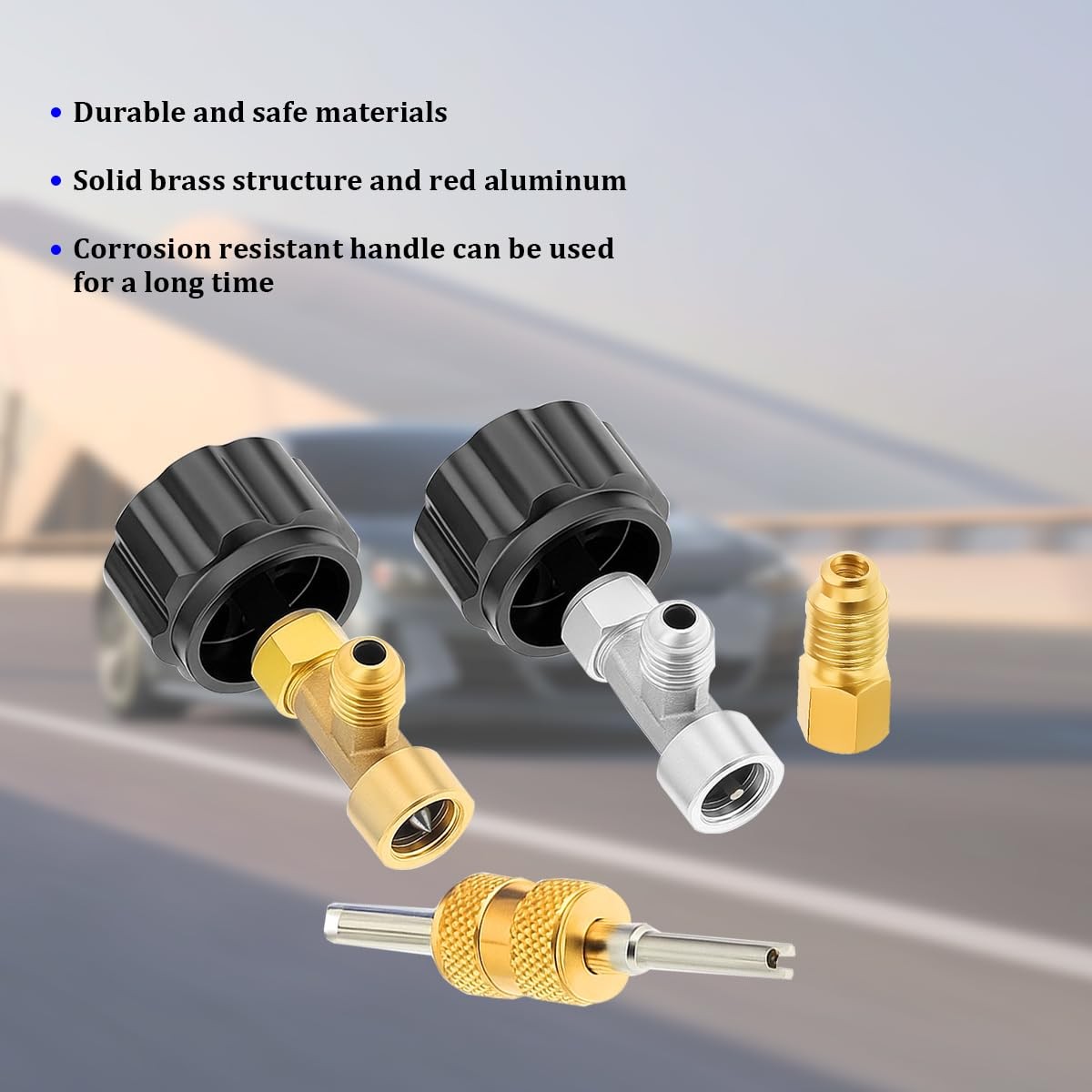Car R134A Can Tap Kit, Self Sealing Puncture Style Quick Vehicles AC Coupler …