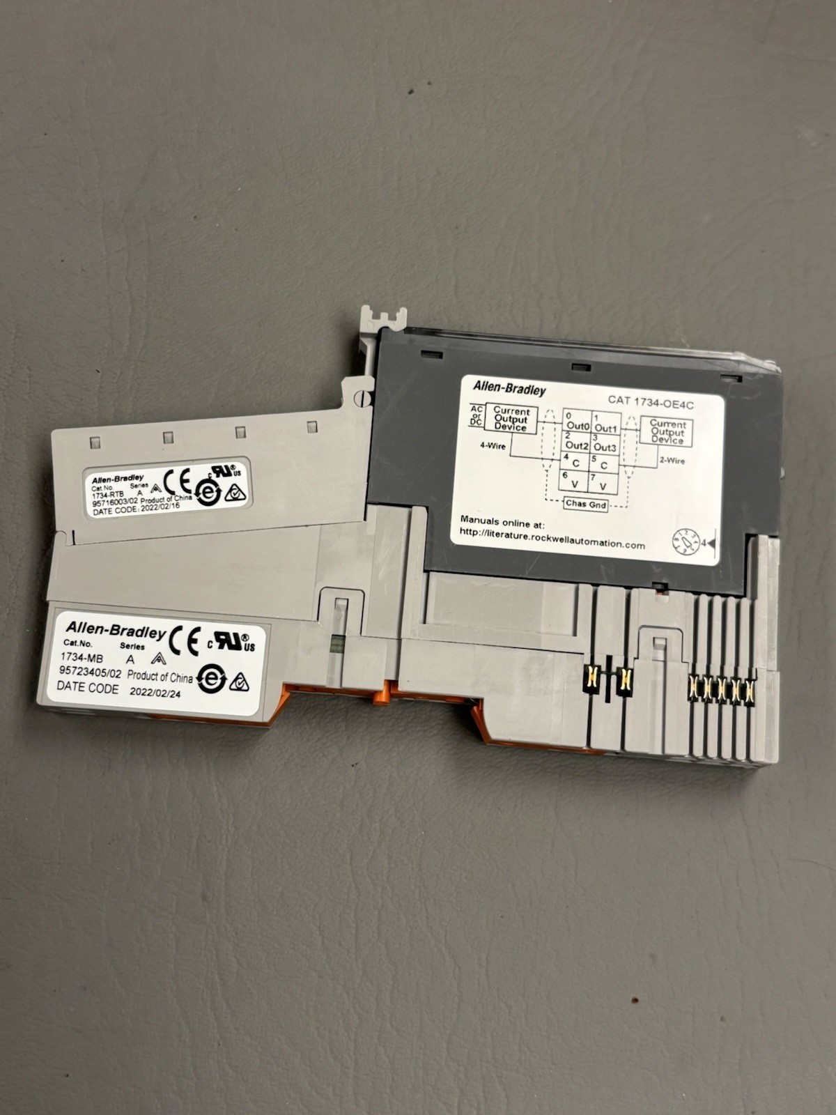 Allen Bradley 1734-OE4C SER. C POINT I/O Module