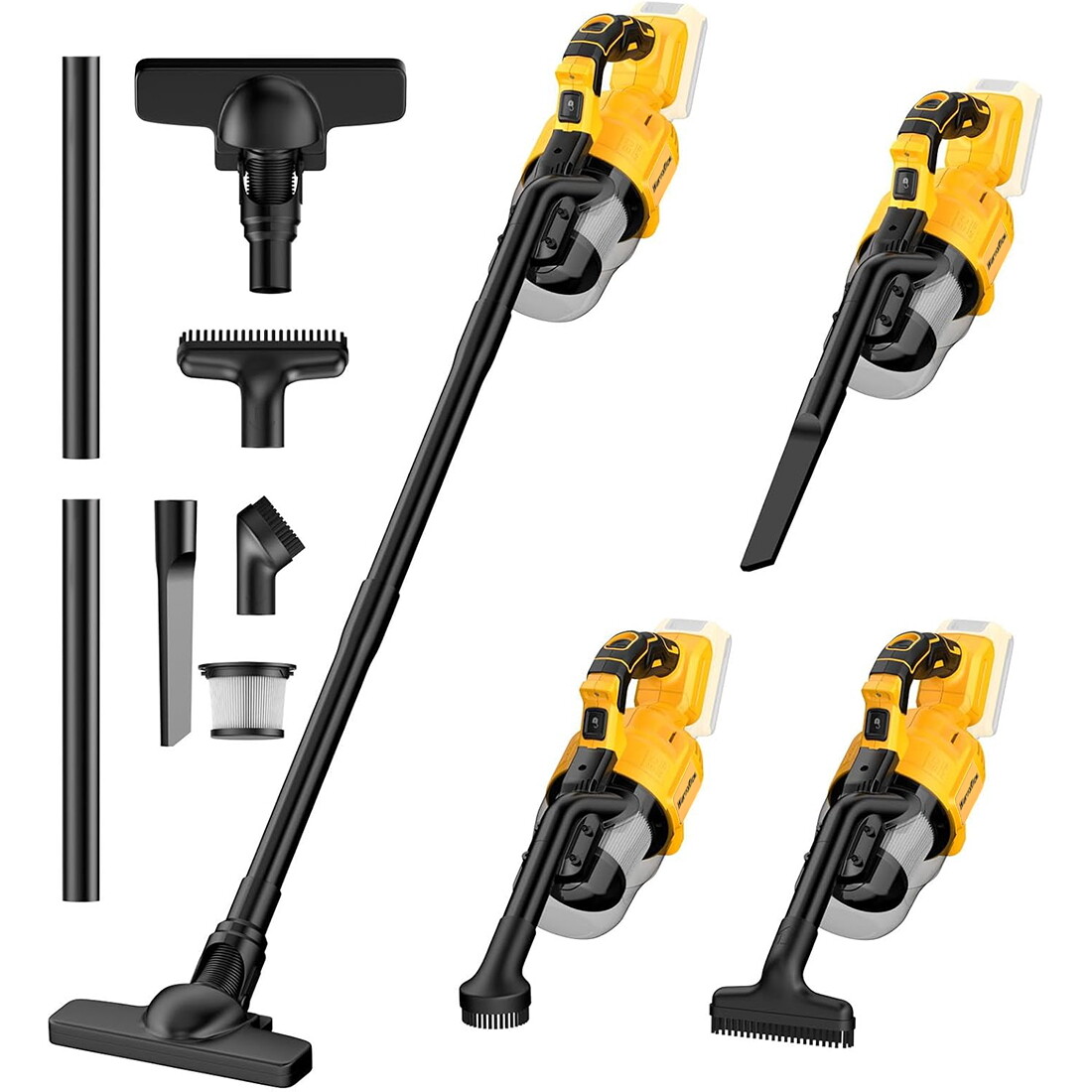 Cordless Vacuum for DeWalt 20V Battery,5 in 1 Handheld Electric Vacuum Cleaner